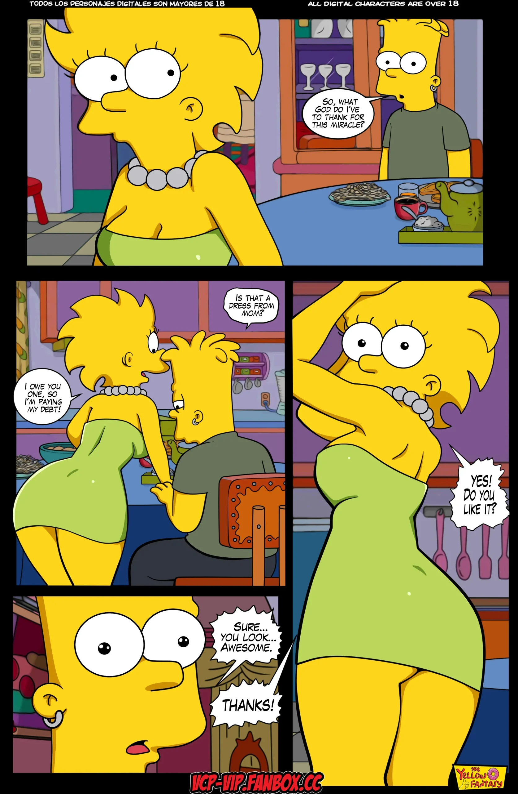 The Yellow Fantasy: Affinity – Simpsons - Affinity – Simpsons - Page 34