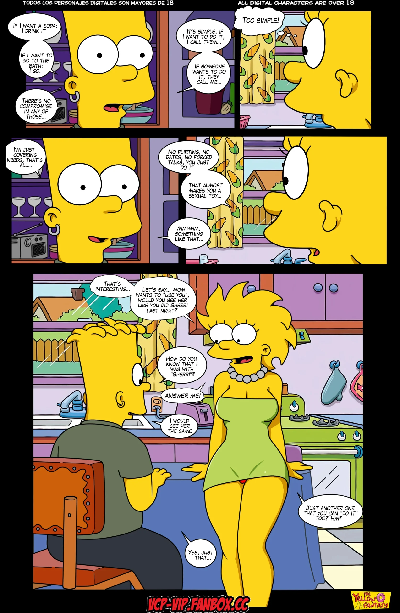 The Yellow Fantasy: Affinity – Simpsons - Affinity – Simpsons - Page 36