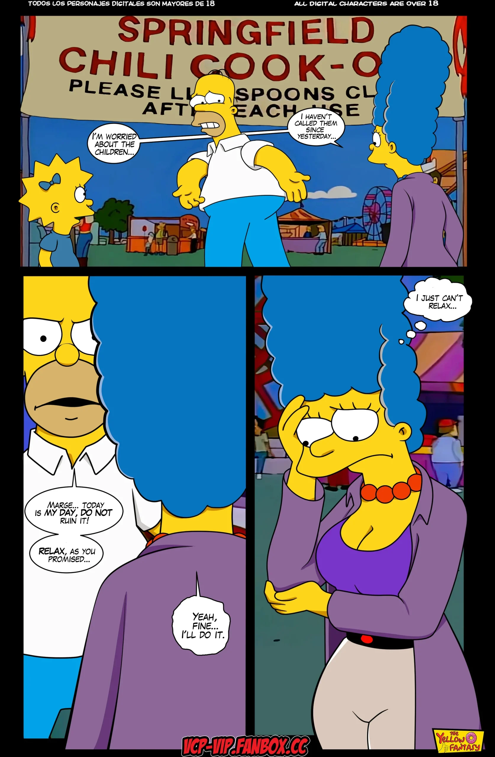 The Yellow Fantasy: Affinity – Simpsons - Affinity – Simpsons - Page 39