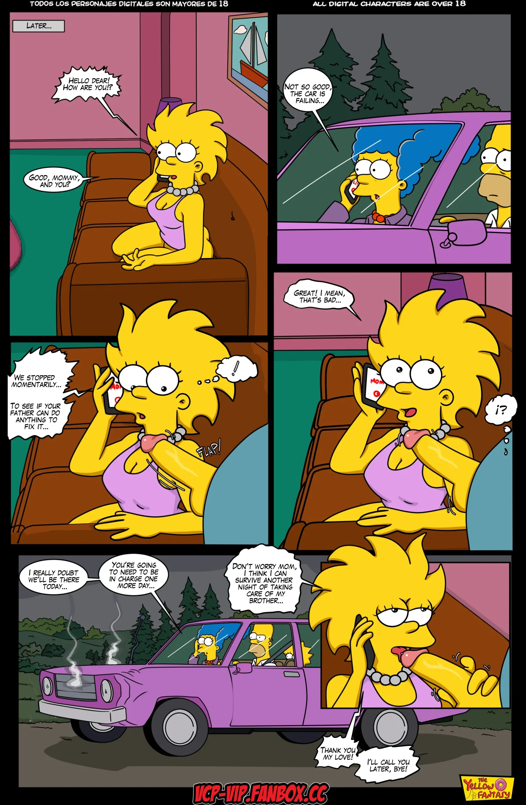 The Yellow Fantasy: Affinity – Simpsons - Affinity – Simpsons - Page 59