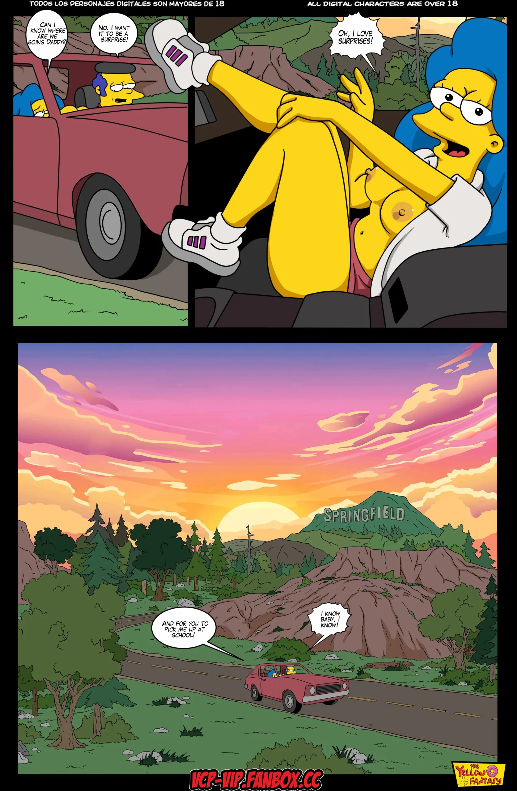 The Yellow Fantasy: Affinity – Simpsons - Affinity – Simpsons - Page 64