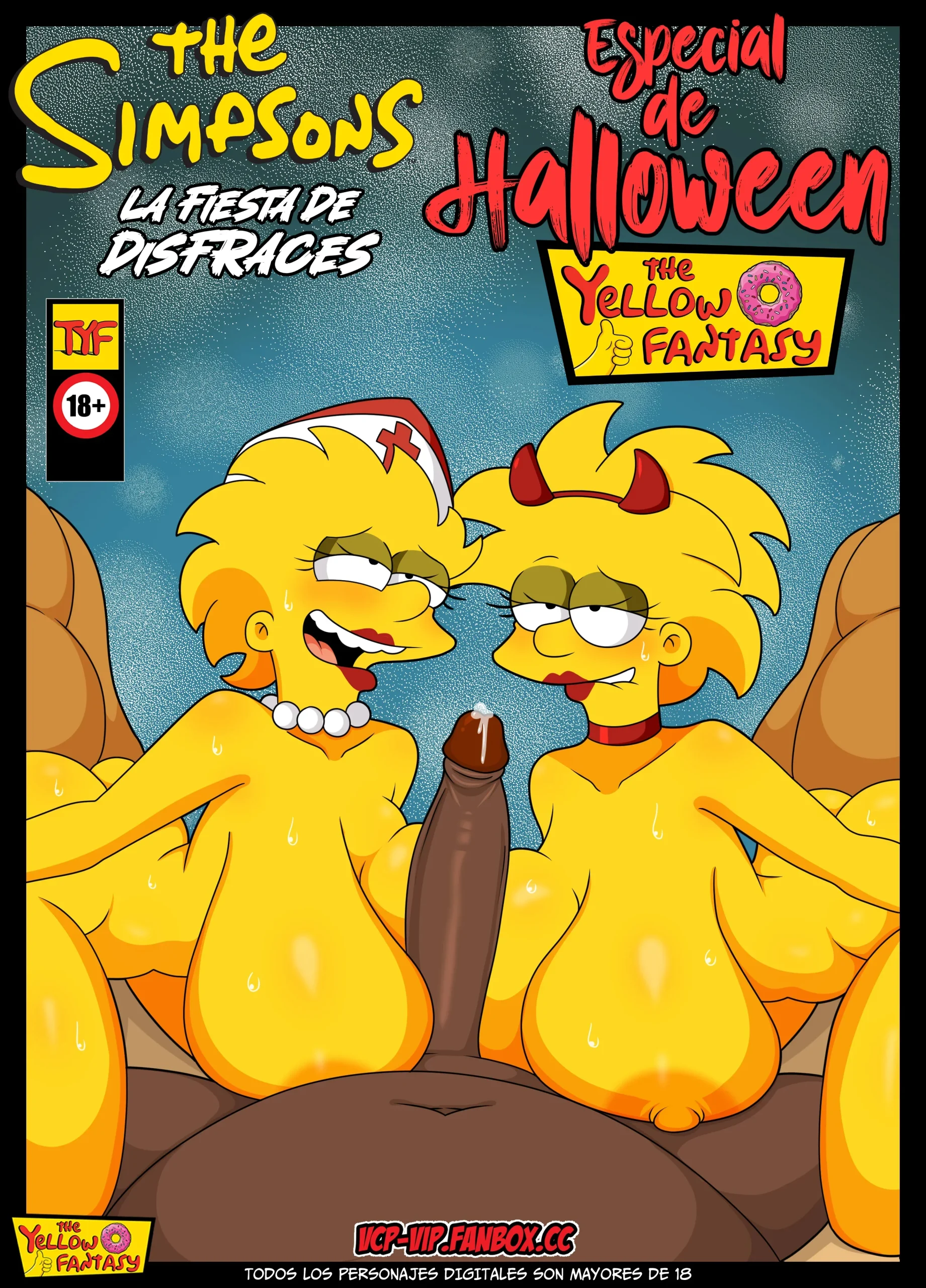 Yellow Fantasy 12: Spooktacular Halloween Party Fun - Spooktacular Halloween Party Fun - Page 1