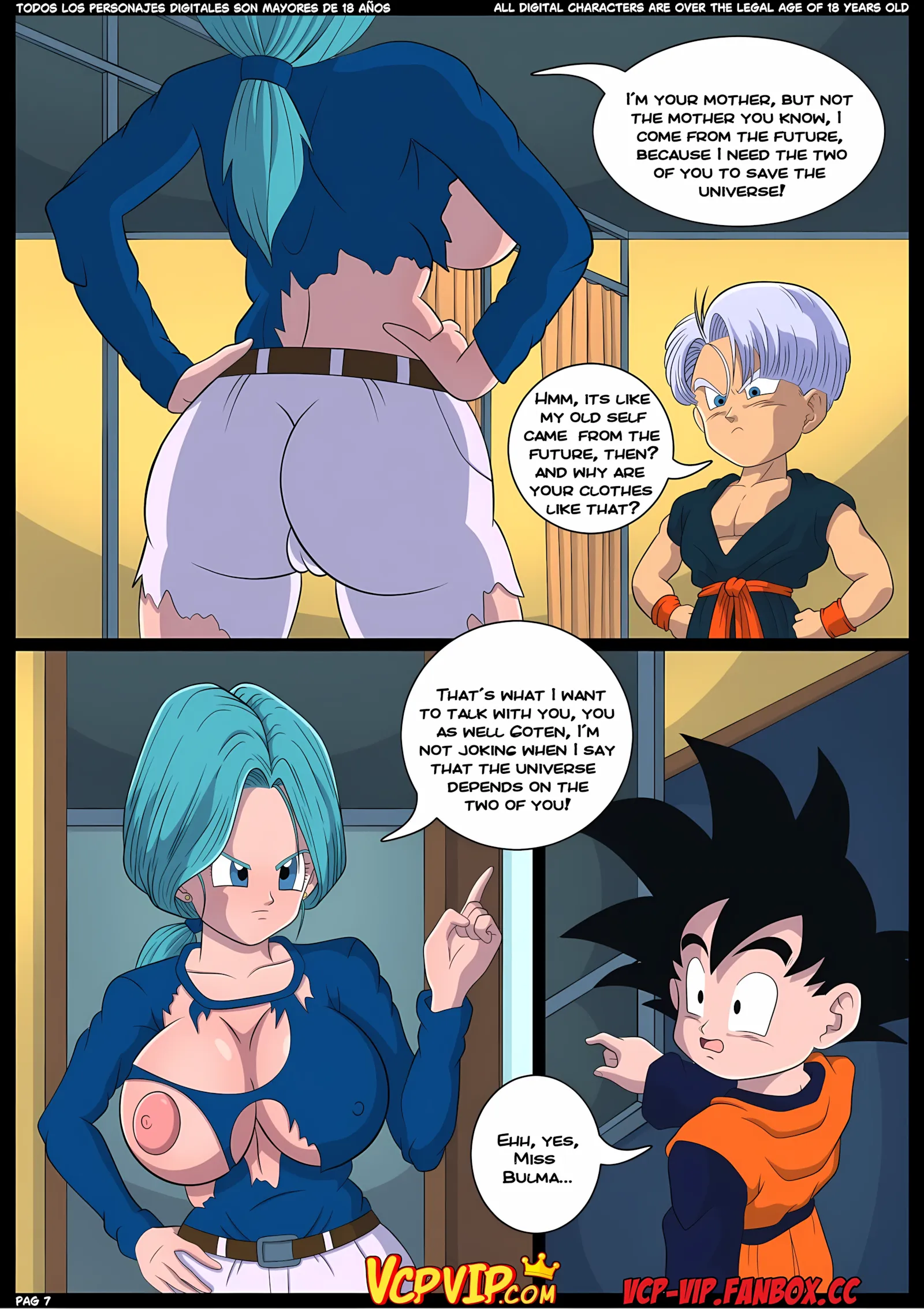 Dragon Ball’s – Sex Addict [Majin King] - 1 . Sex Addict [Majin King] VCP - Page 8