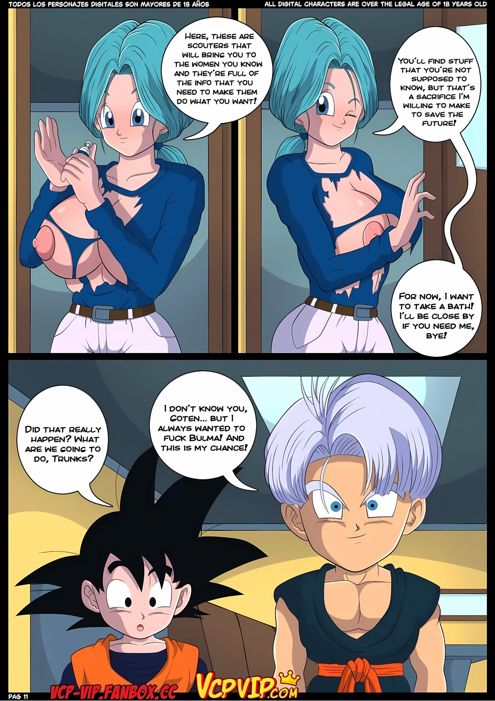 Dragon Ball’s – Sex Addict [Majin King] - 1 . Sex Addict [Majin King] VCP - Page 12
