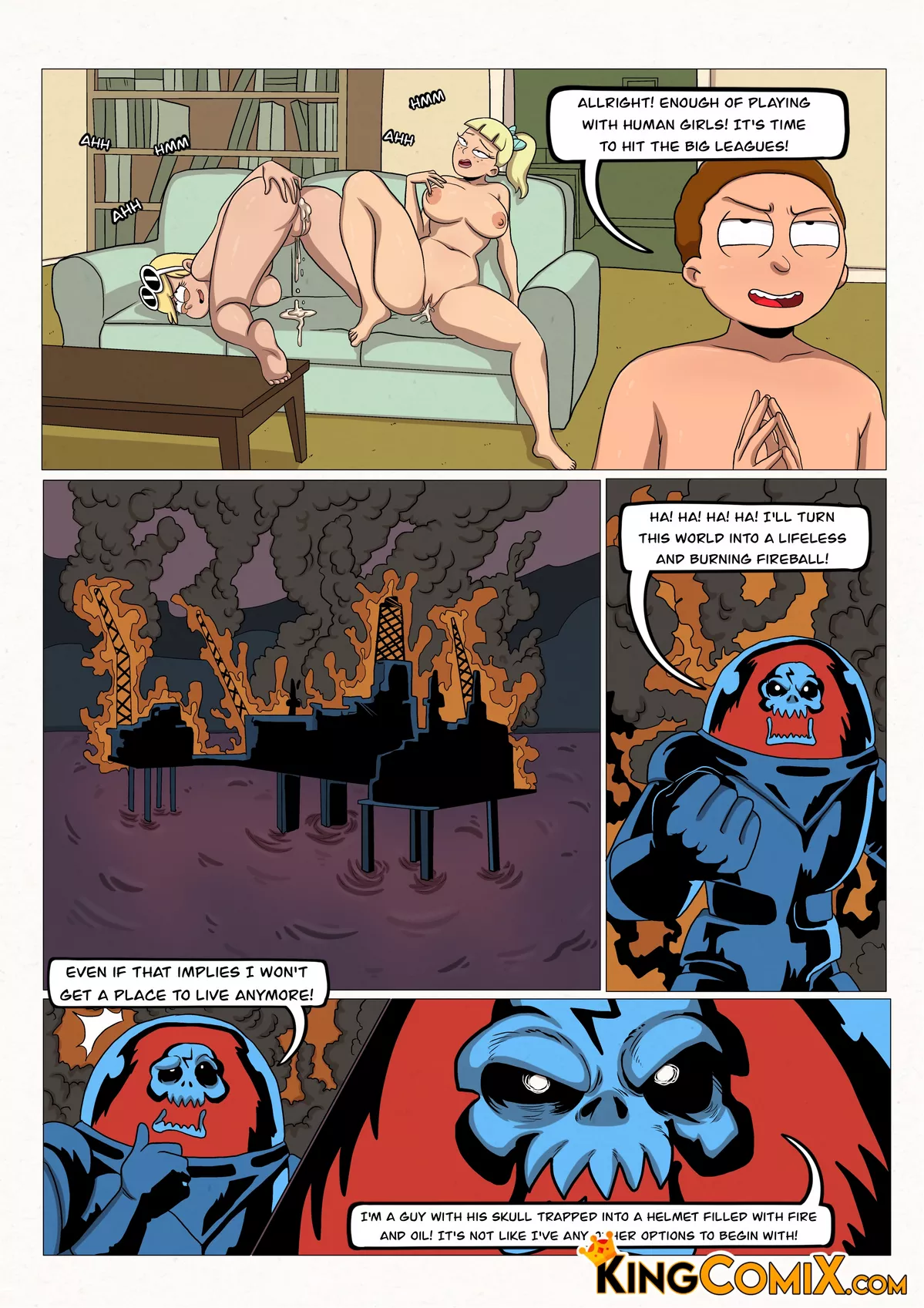 Rick and Morty Another Morty Sex Comic [Kingcomix] - Rick and Morty Another Morty Sex Comic - Page 16