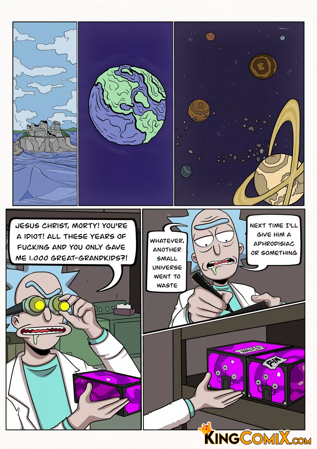 Rick and Morty Another Morty Sex Comic [Kingcomix] - Rick and Morty Another Morty Sex Comic - Page 32