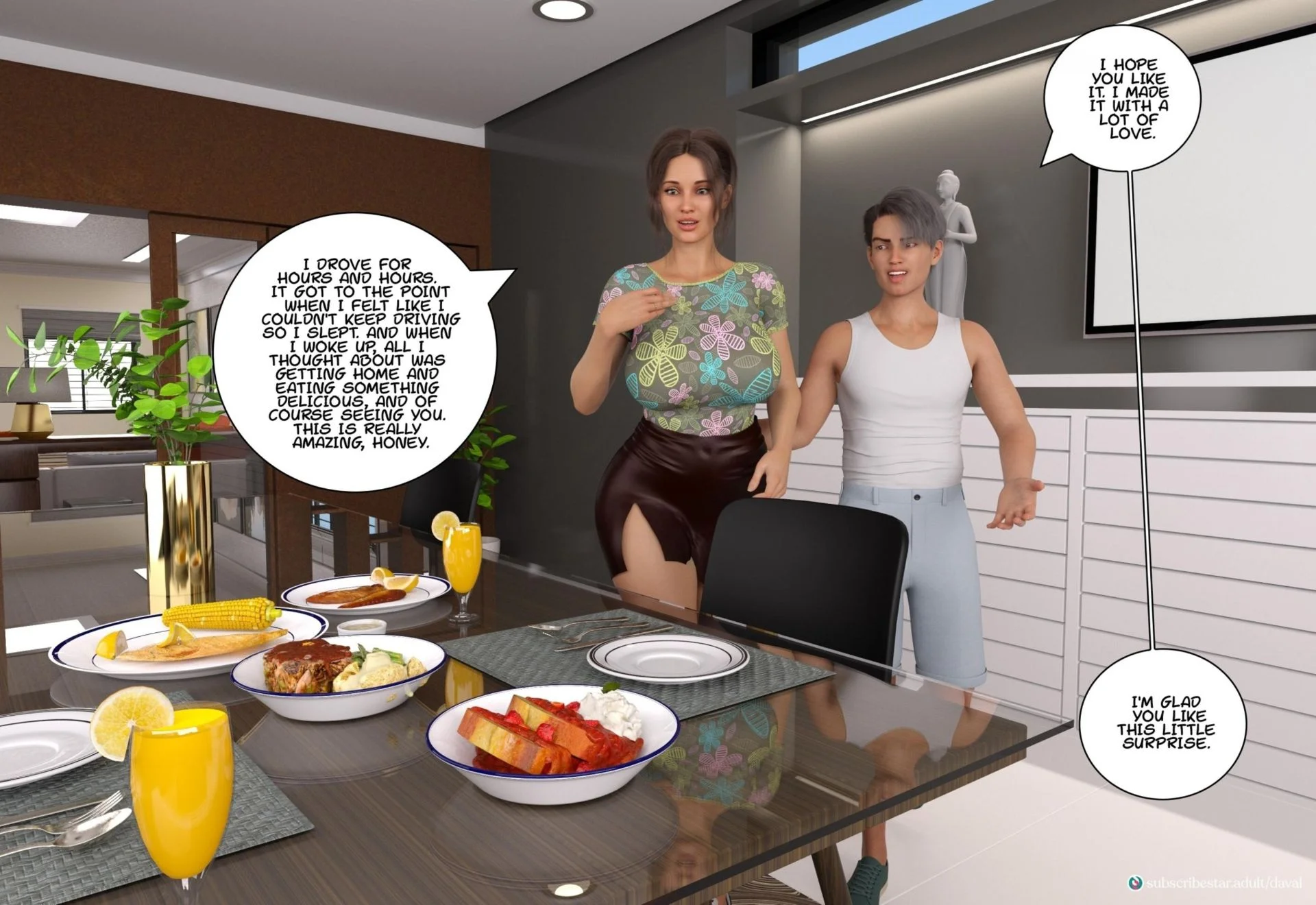 Immoral Desires 11-14 [Daval3D] - Immoral Desires 14 - Page 76