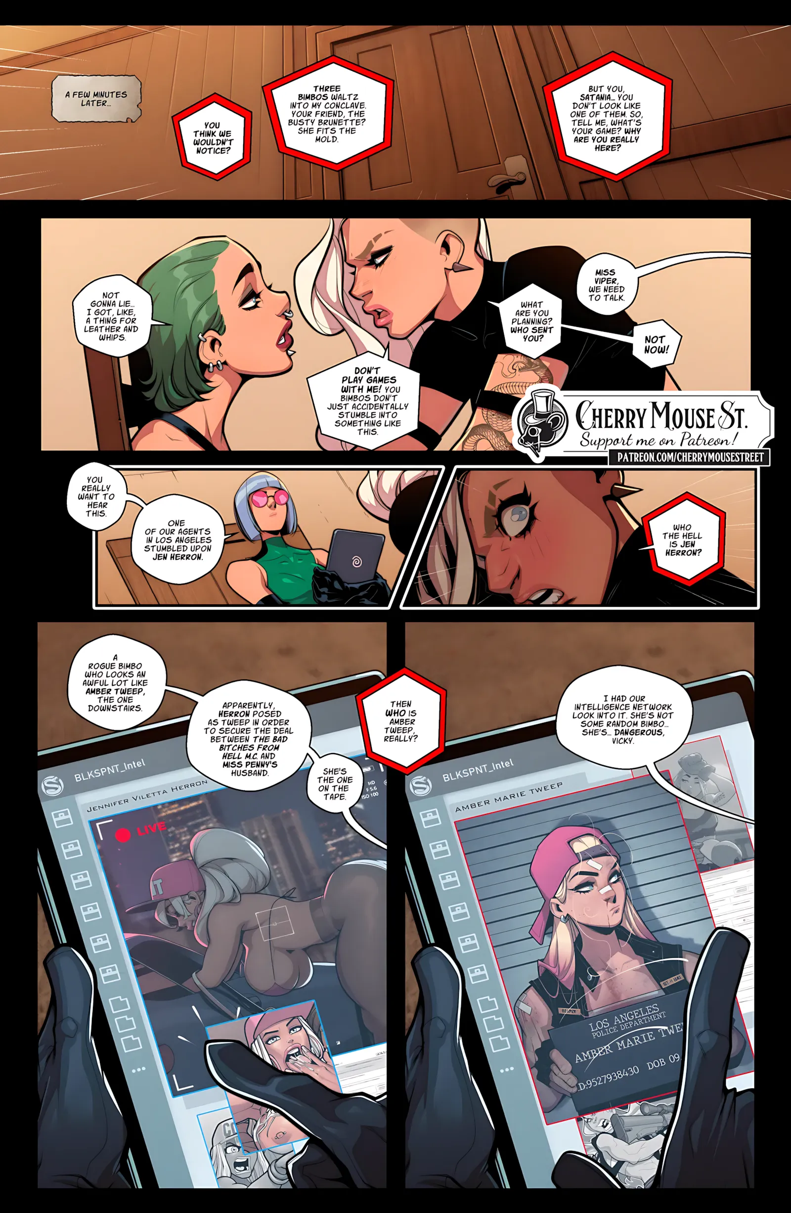 Trish and Amber: The Mexican Job [Cherry Mouse Street] - Trish and Amber: The Mexican - Page 15