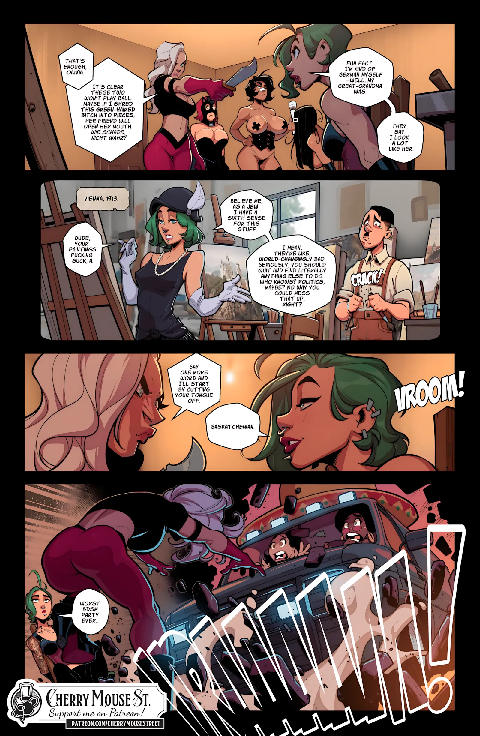Trish and Amber: The Mexican Job [Cherry Mouse Street] - Trish and Amber: The Mexican - Page 28