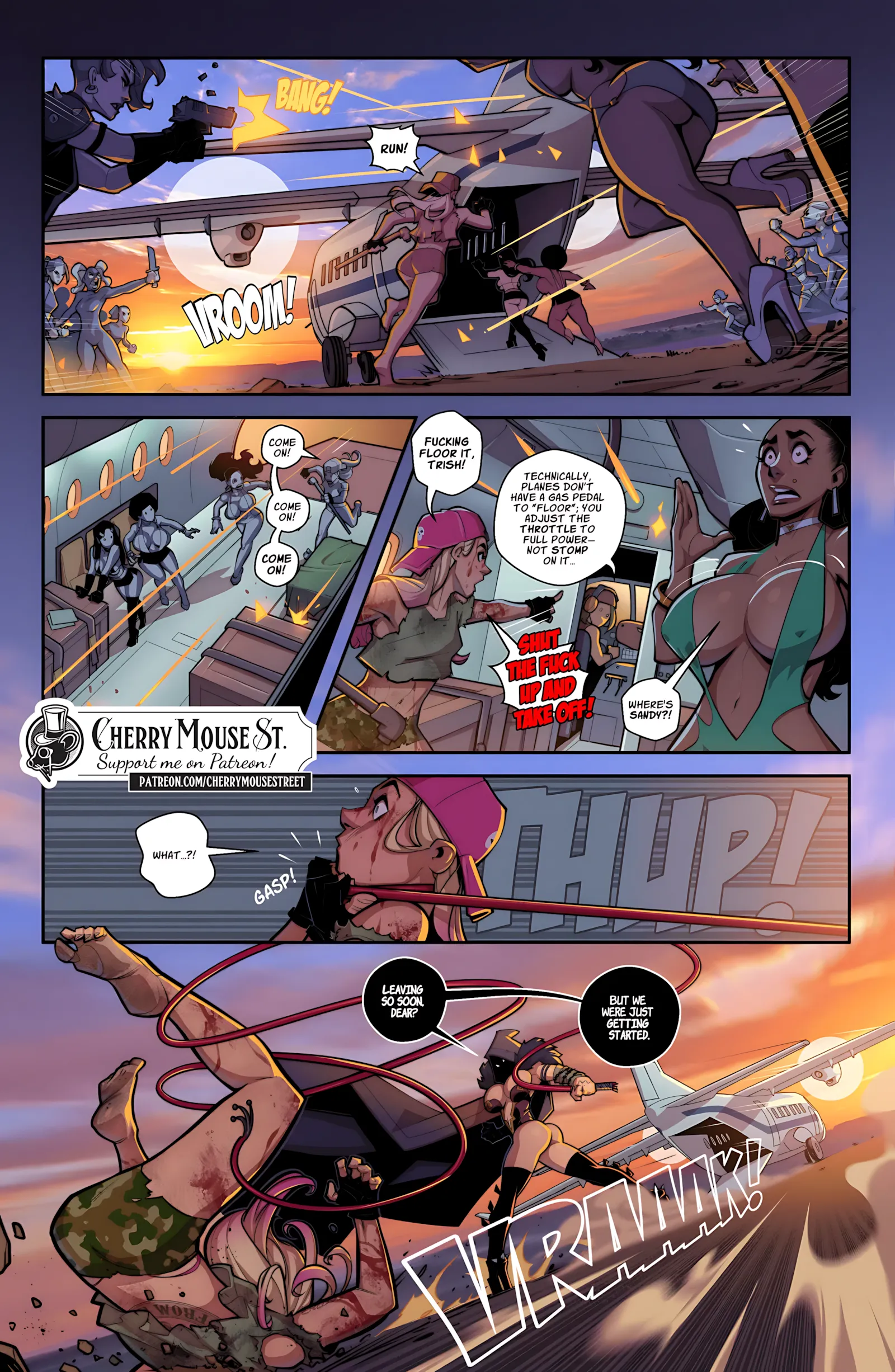 Trish and Amber: The Mexican Job [Cherry Mouse Street] - Trish and Amber: The Mexican - Page 37