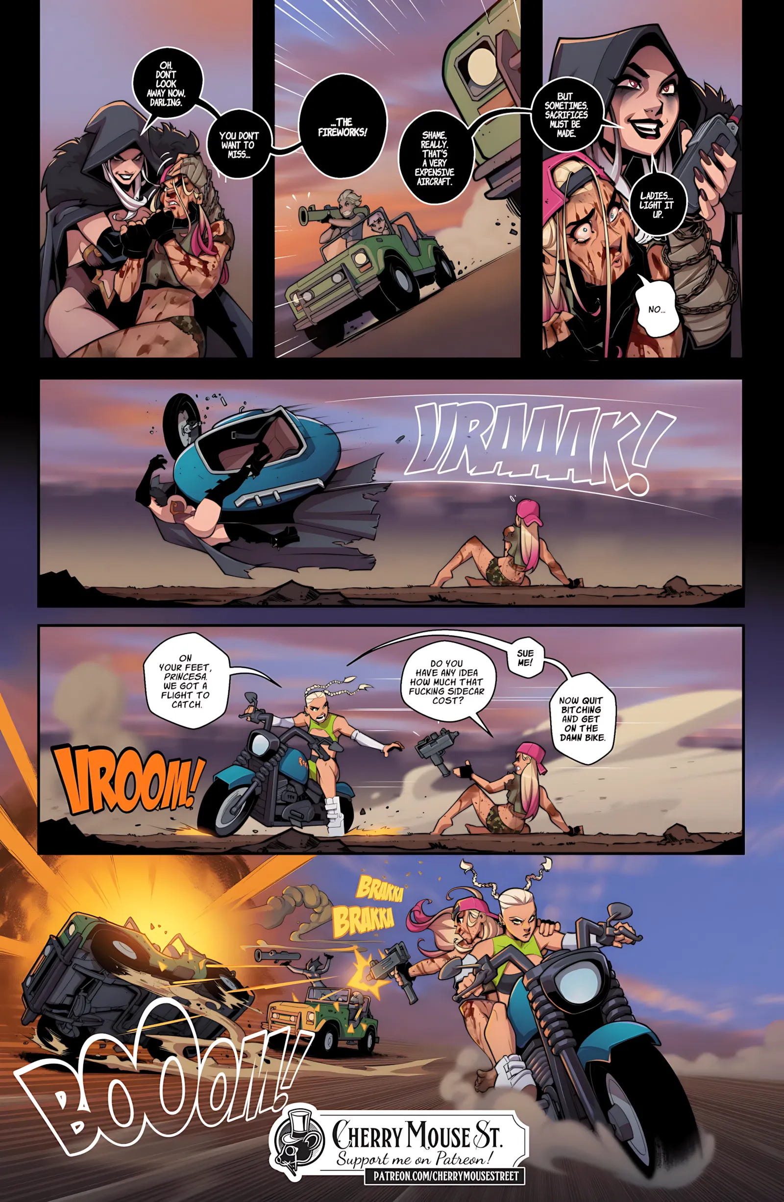 Trish and Amber: The Mexican Job [Cherry Mouse Street] - Trish and Amber: The Mexican - Page 38