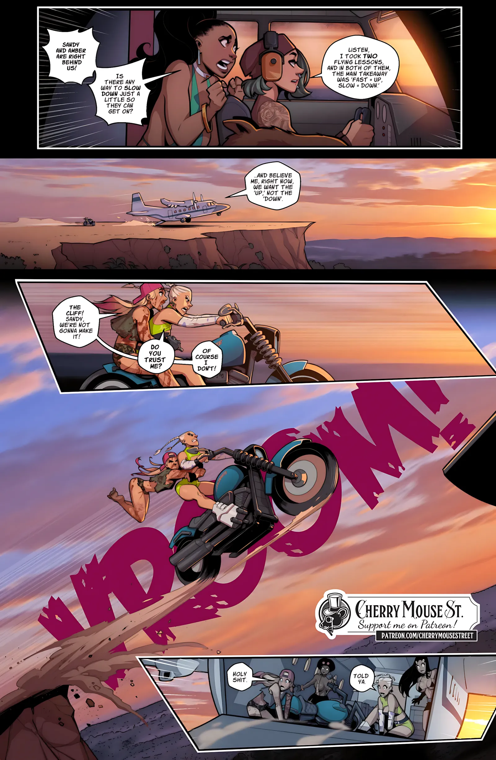 Trish and Amber: The Mexican Job [Cherry Mouse Street] - Trish and Amber: The Mexican - Page 39