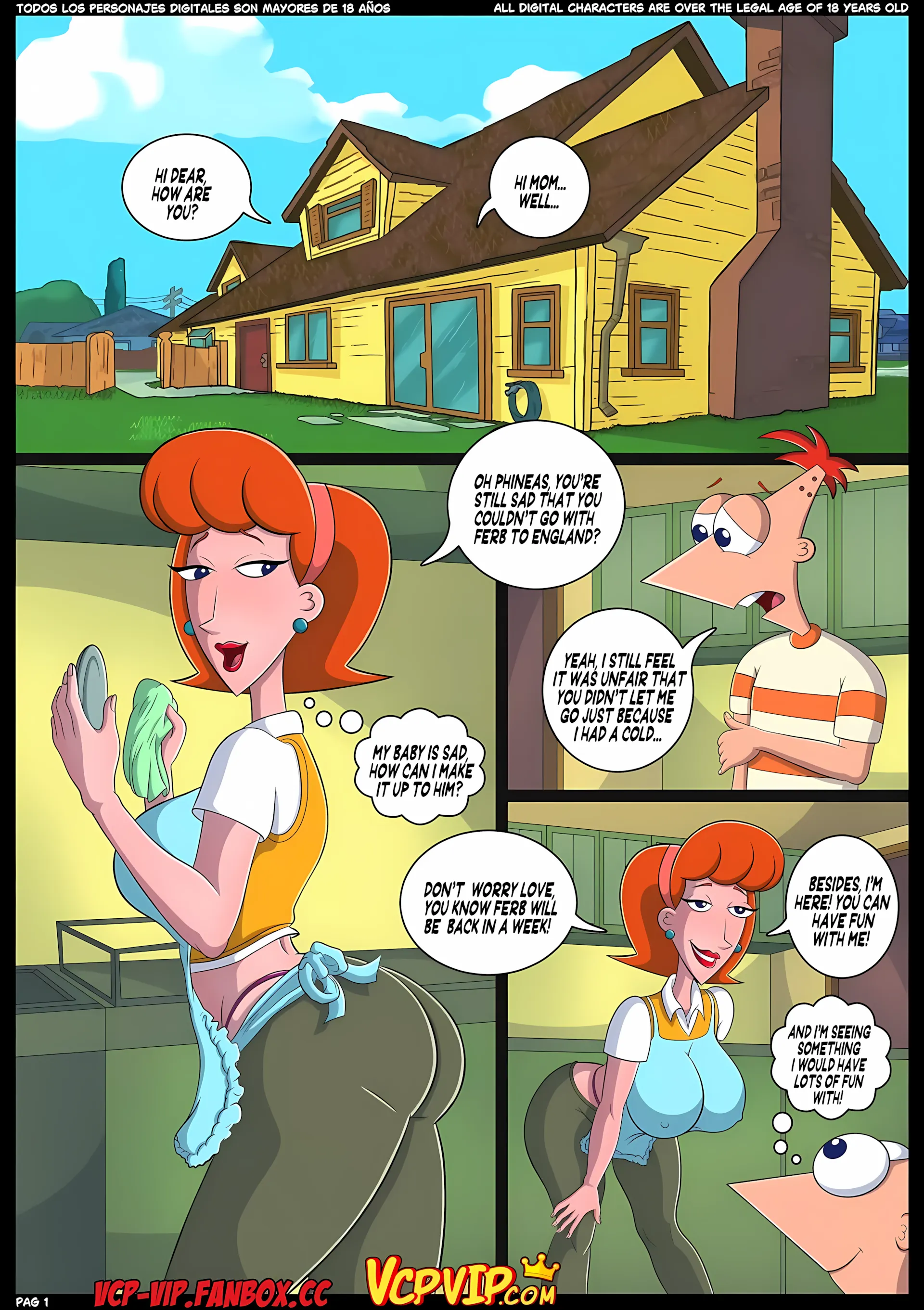 XXX-Ray Vision (Phineas & Ferb) - XXX-Ray Vision (Phineas & Ferb) - Page 2