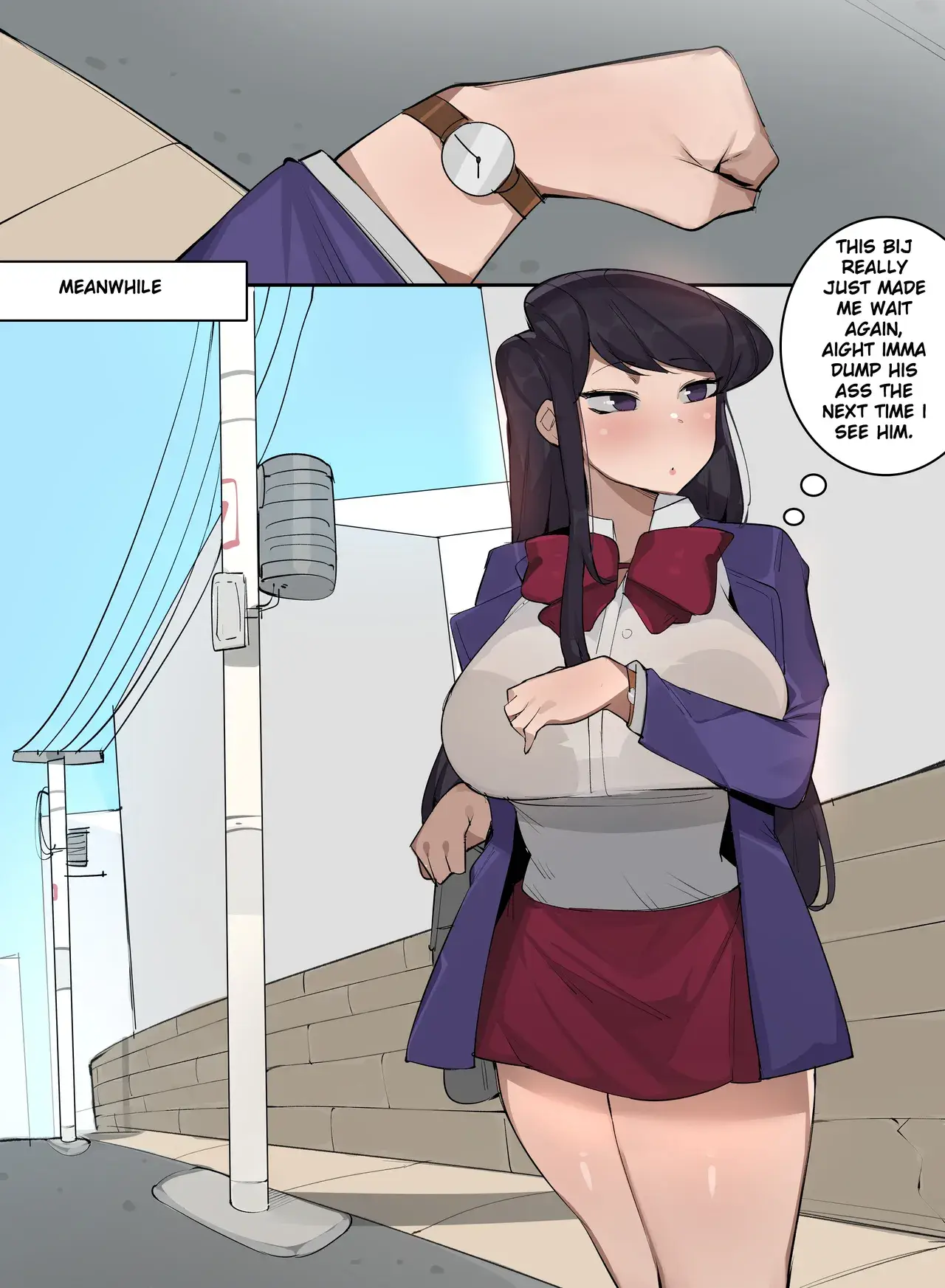 Shuuko the Milf [Elijahzx] - Shuuko the Milf (Komi-san wa, Komyushou desu.) - Page 3