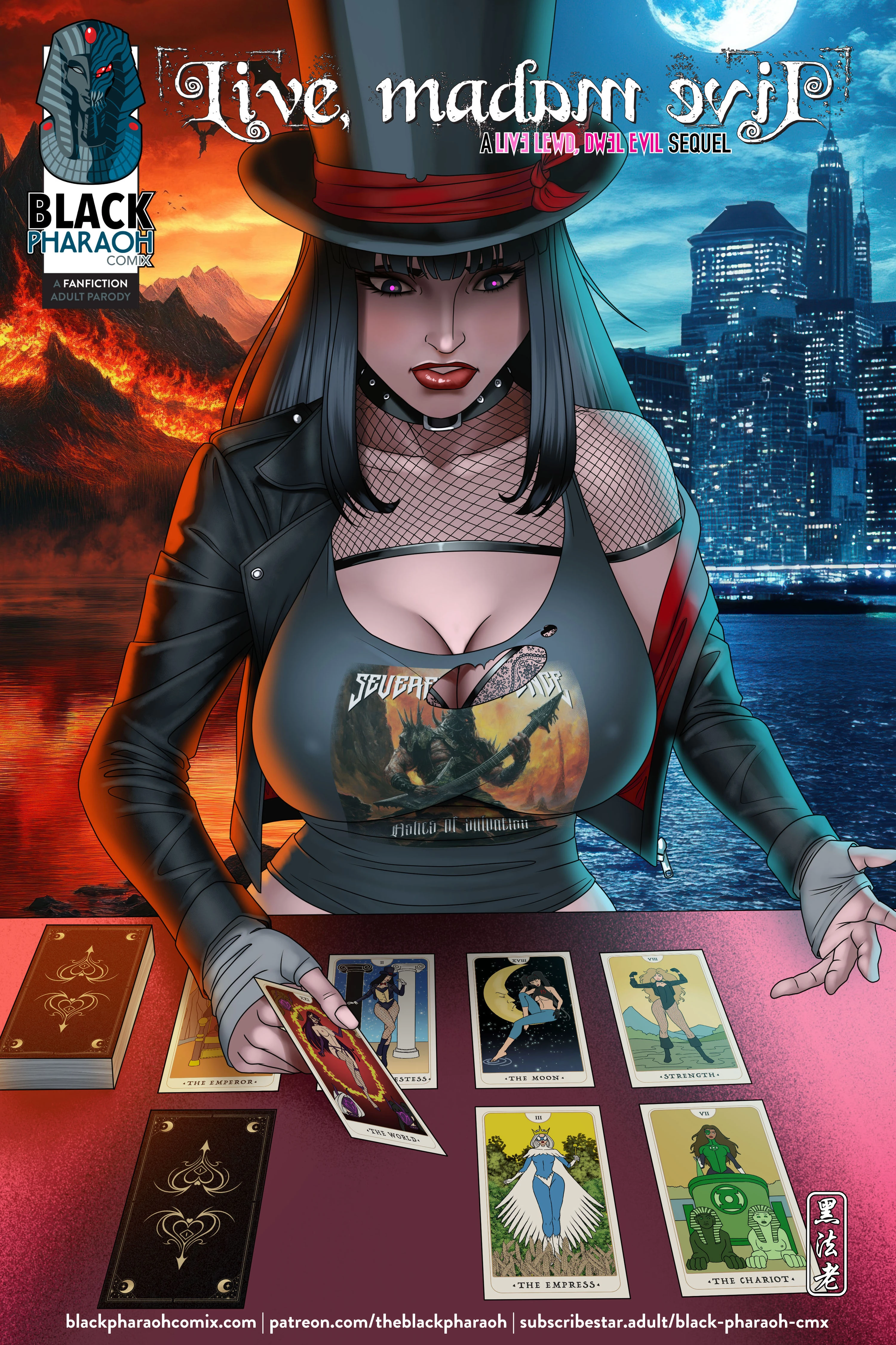 Live Madam, Evil – Justice League [Black Pharaoh] - Live Madam, Evil - Justice League - Page 1