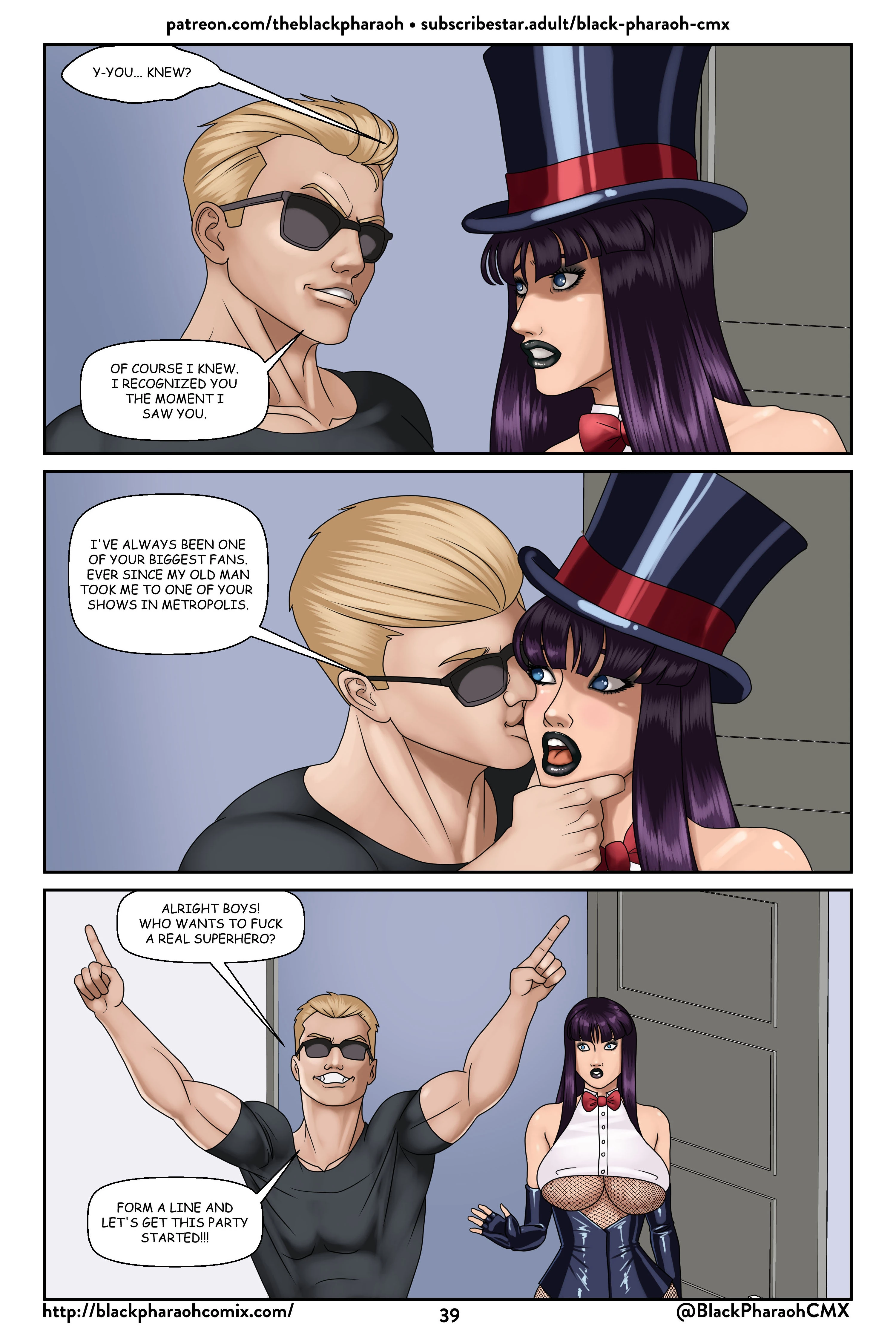 Live Madam, Evil – Justice League [Black Pharaoh] - Live Madam, Evil - Justice League - Page 40