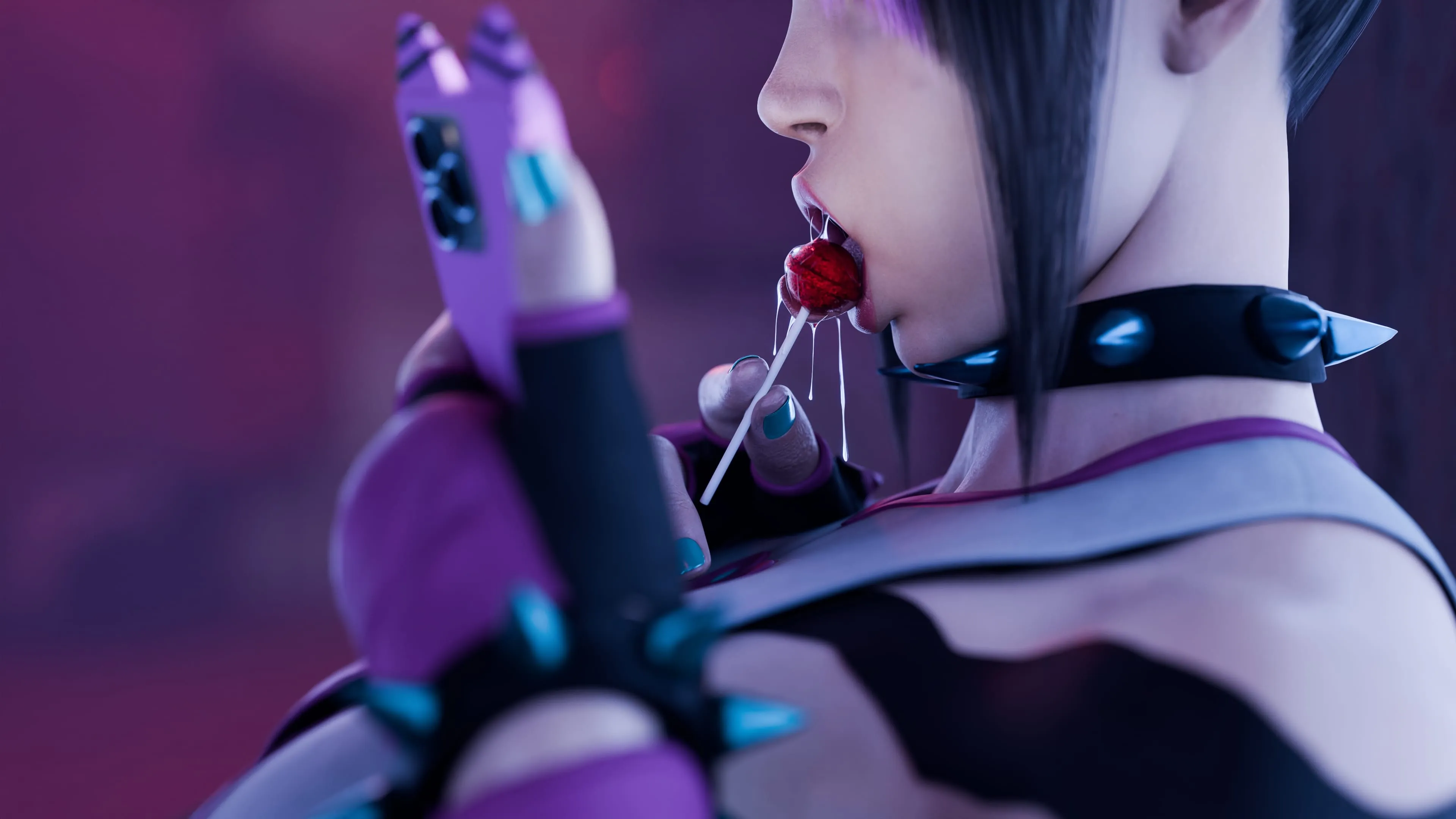 Juri Han – Marked By The Spider (Street Fighter) - 1.5 . Juri Han - Marked By The Spider - Textless - Chapter 1 [PervertMuffinMajima] - Page 10