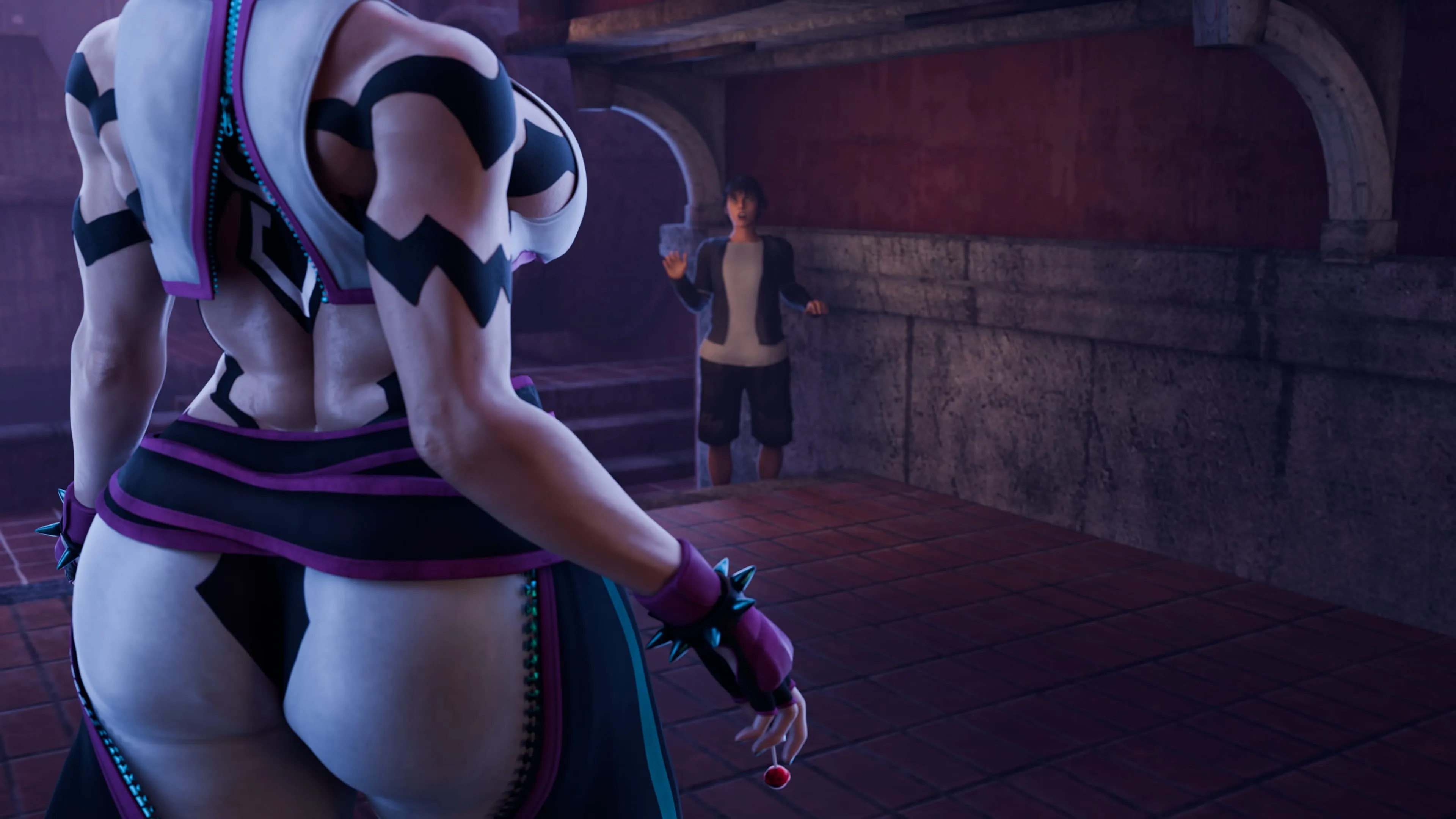 Juri Han – Marked By The Spider (Street Fighter) - 1.5 . Juri Han - Marked By The Spider - Textless - Chapter 1 [PervertMuffinMajima] - Page 88