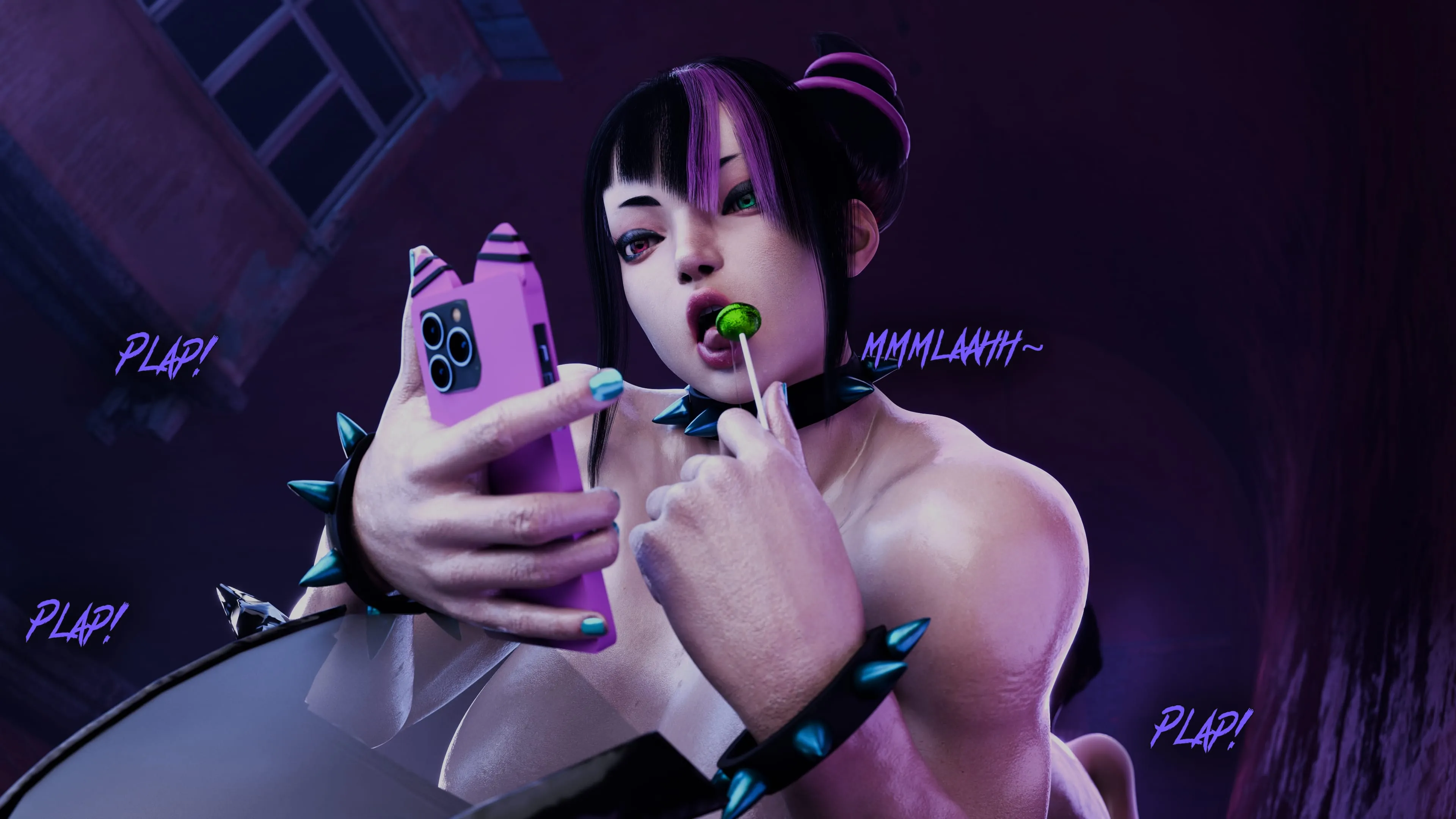Juri Han – Marked By The Spider (Street Fighter) - 1 . Juri Han - Marked By The Spider - Chapter 1 [PervertMuffinMajima] - Page 73