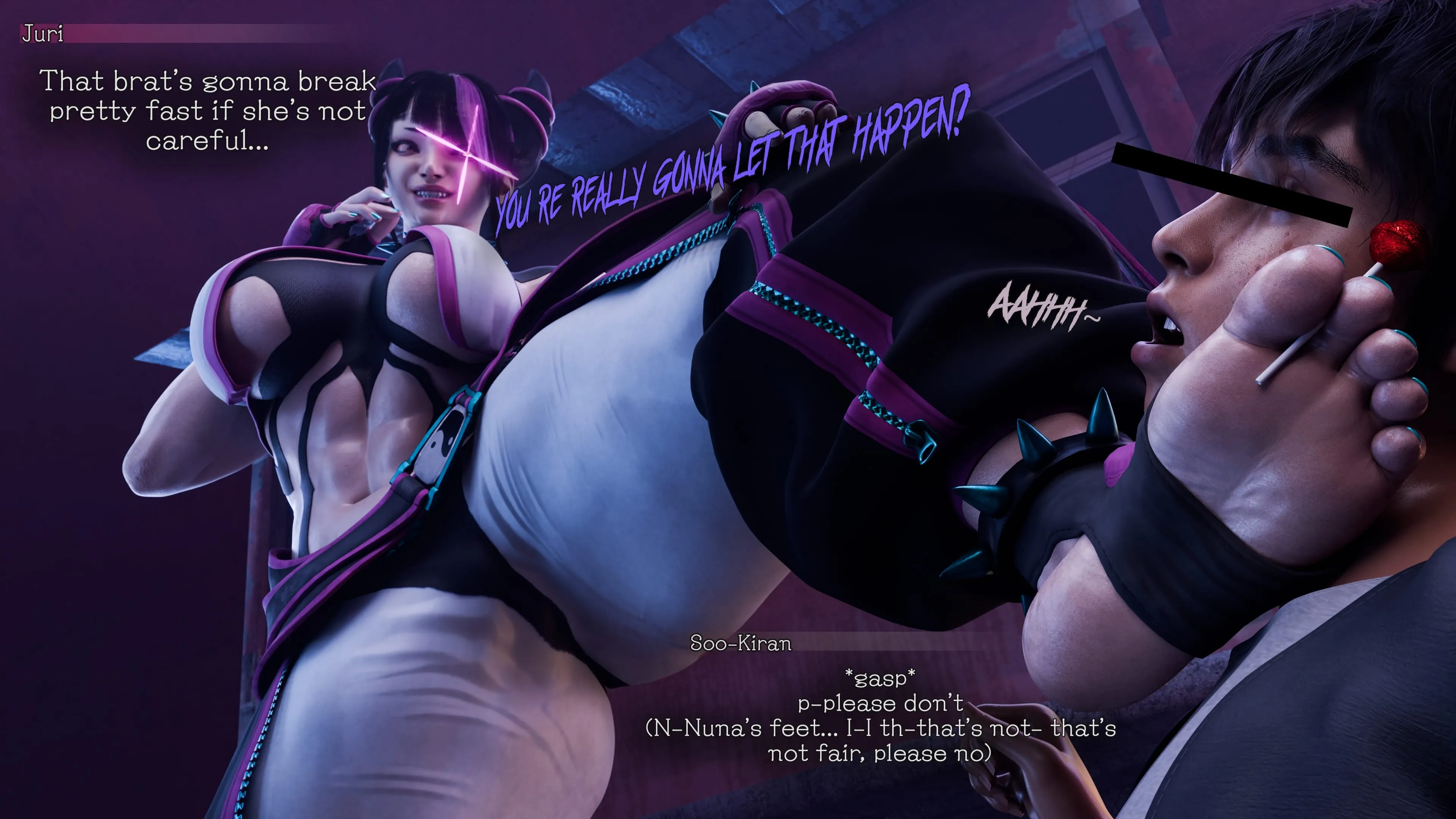 Juri Han – Marked By The Spider (Street Fighter) - 1 . Juri Han - Marked By The Spider - Chapter 1 [PervertMuffinMajima] - Page 97