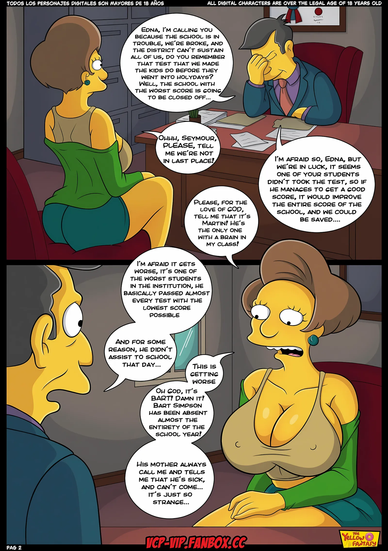 The Yellow Fantasy – The Exam [Croc] - The Yellow Fantasy: El Examen - Page 3