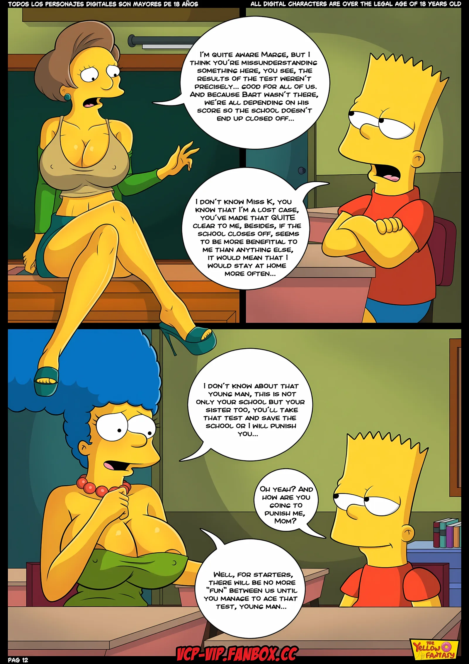 The Yellow Fantasy – The Exam [Croc] - The Yellow Fantasy: El Examen - Page 13