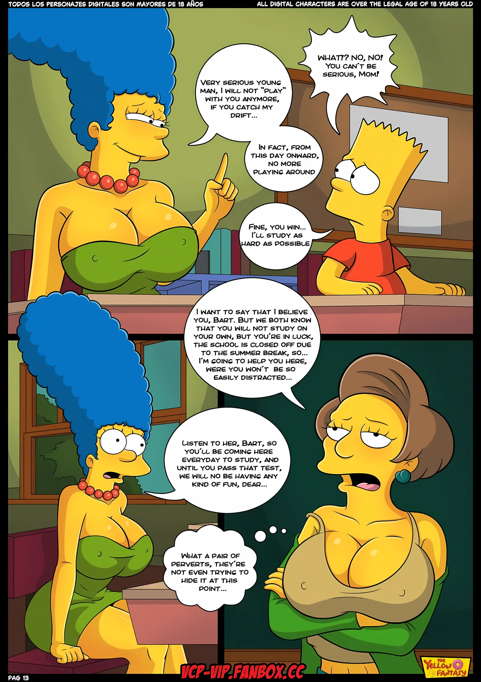 The Yellow Fantasy – The Exam [Croc] - The Yellow Fantasy: El Examen - Page 14
