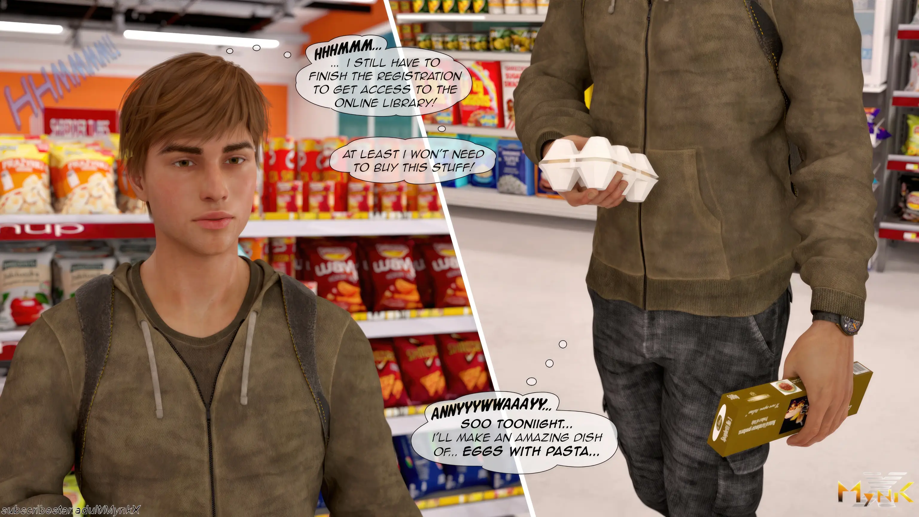 Stuck At Home [Mynkx] - 1 . Stuck at Home - Chapter 1 - Page 5