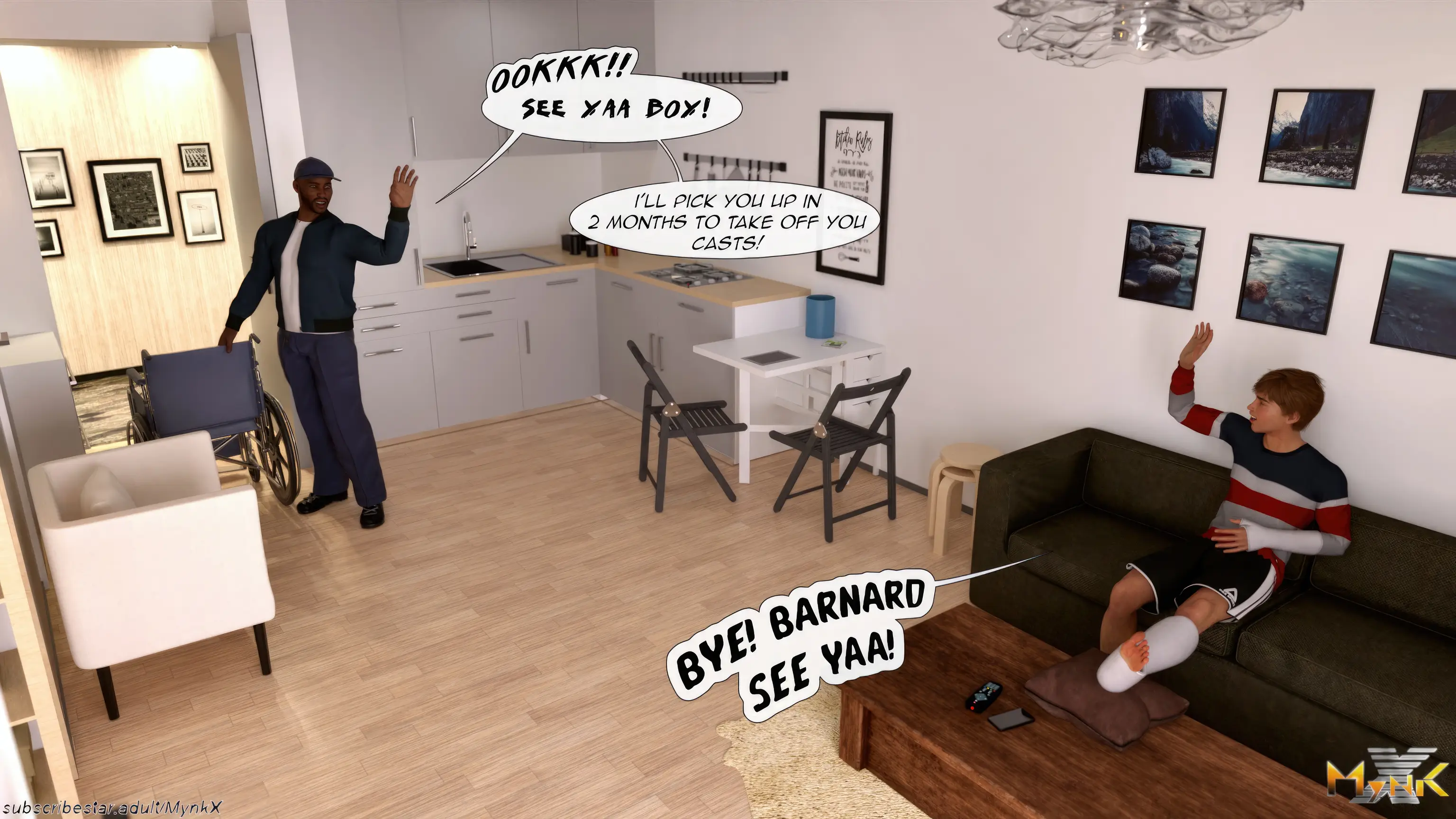 Stuck At Home [Mynkx] - 1 . Stuck at Home - Chapter 1 - Page 32