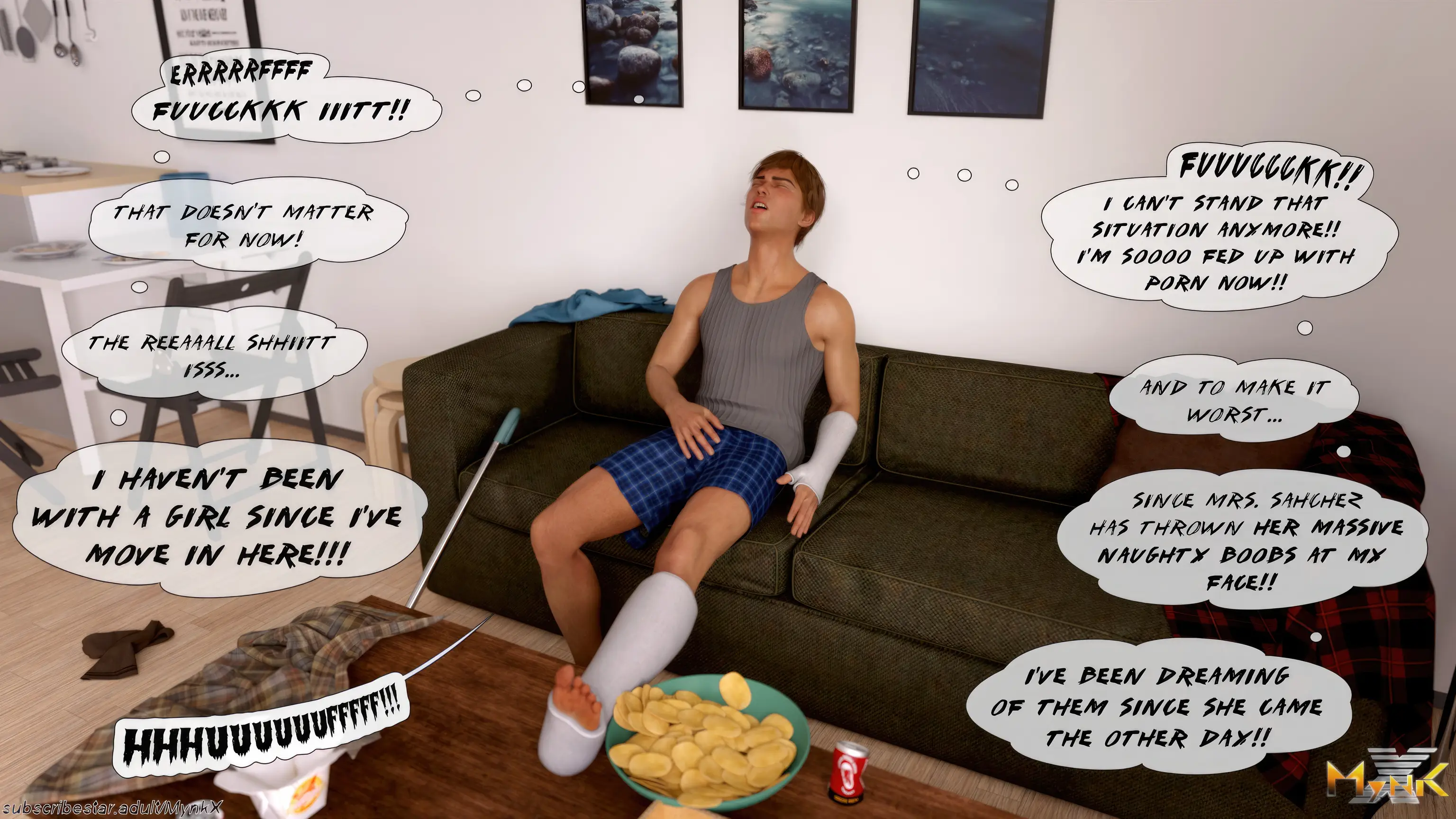 Stuck At Home [Mynkx] - 1 . Stuck at Home - Chapter 1 - Page 47