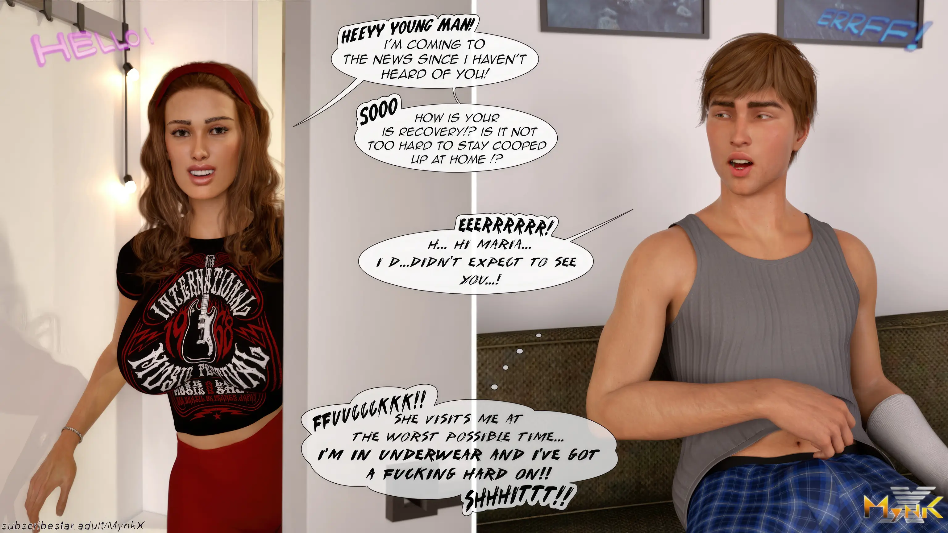 Stuck At Home [Mynkx] - 1 . Stuck at Home - Chapter 1 - Page 50