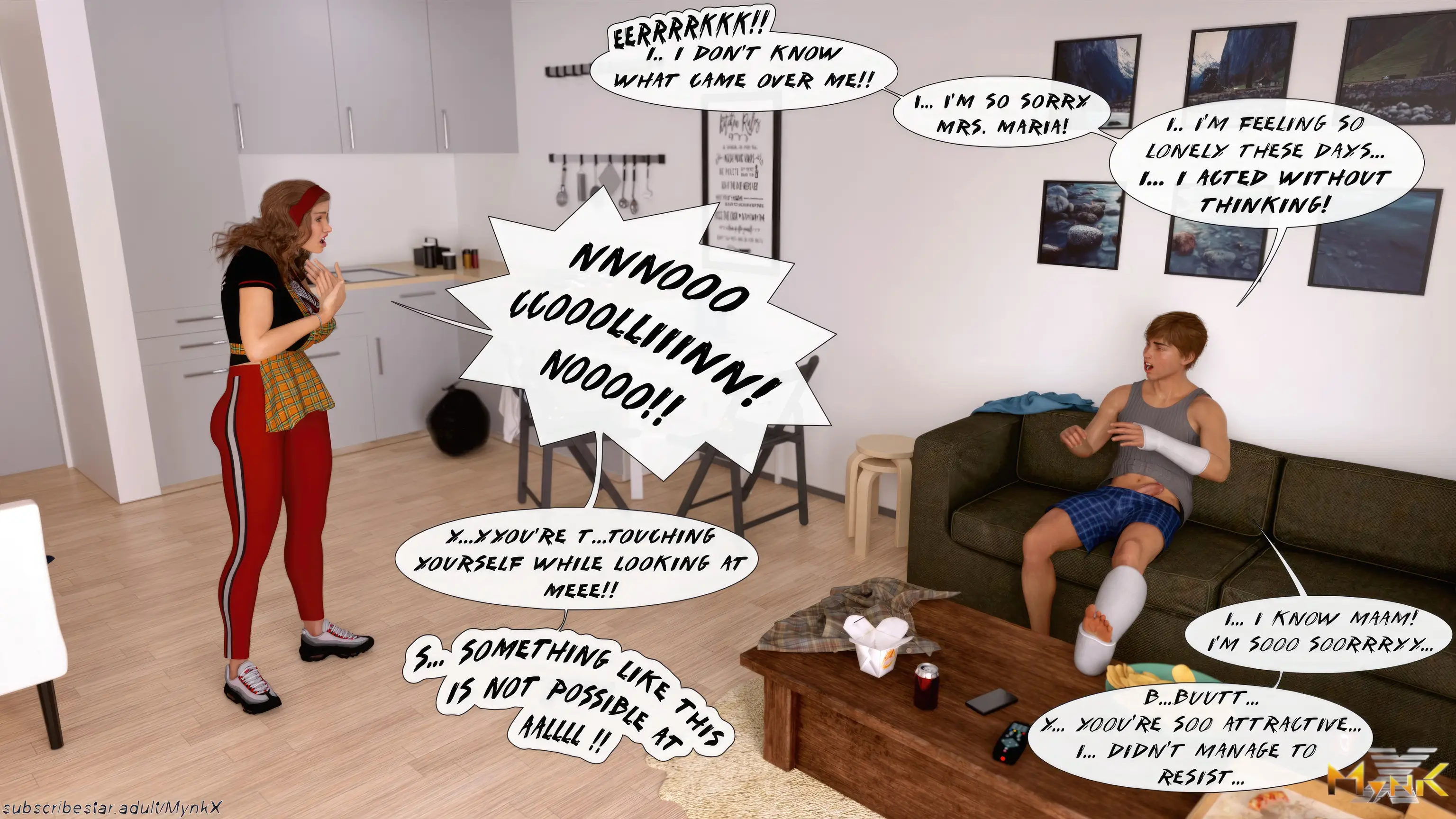 Stuck At Home [Mynkx] - 1 . Stuck at Home - Chapter 1 - Page 67