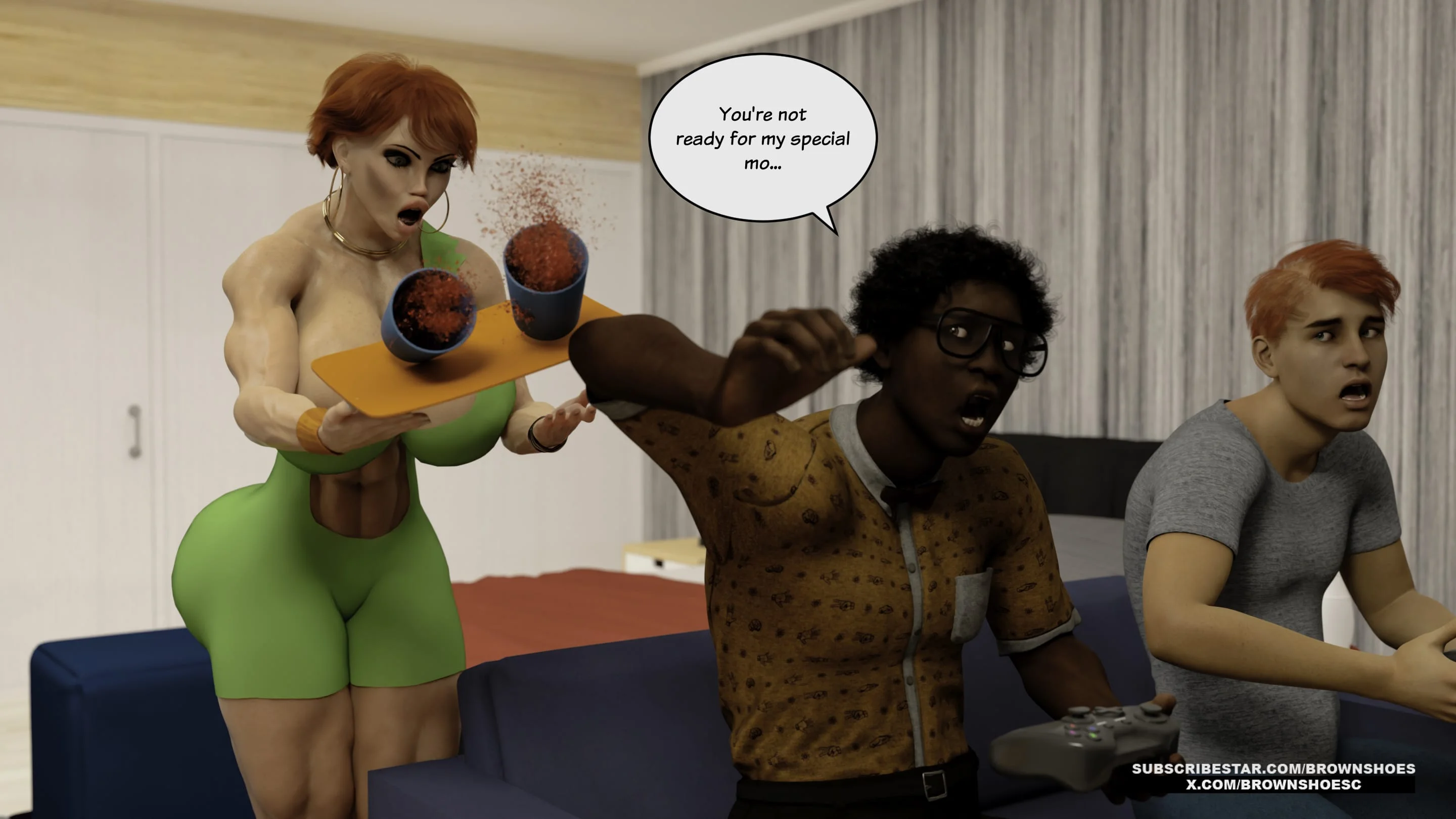 Blacked Home 11-12 [Brown Shoes] - Blacked Home 13 - Page 21