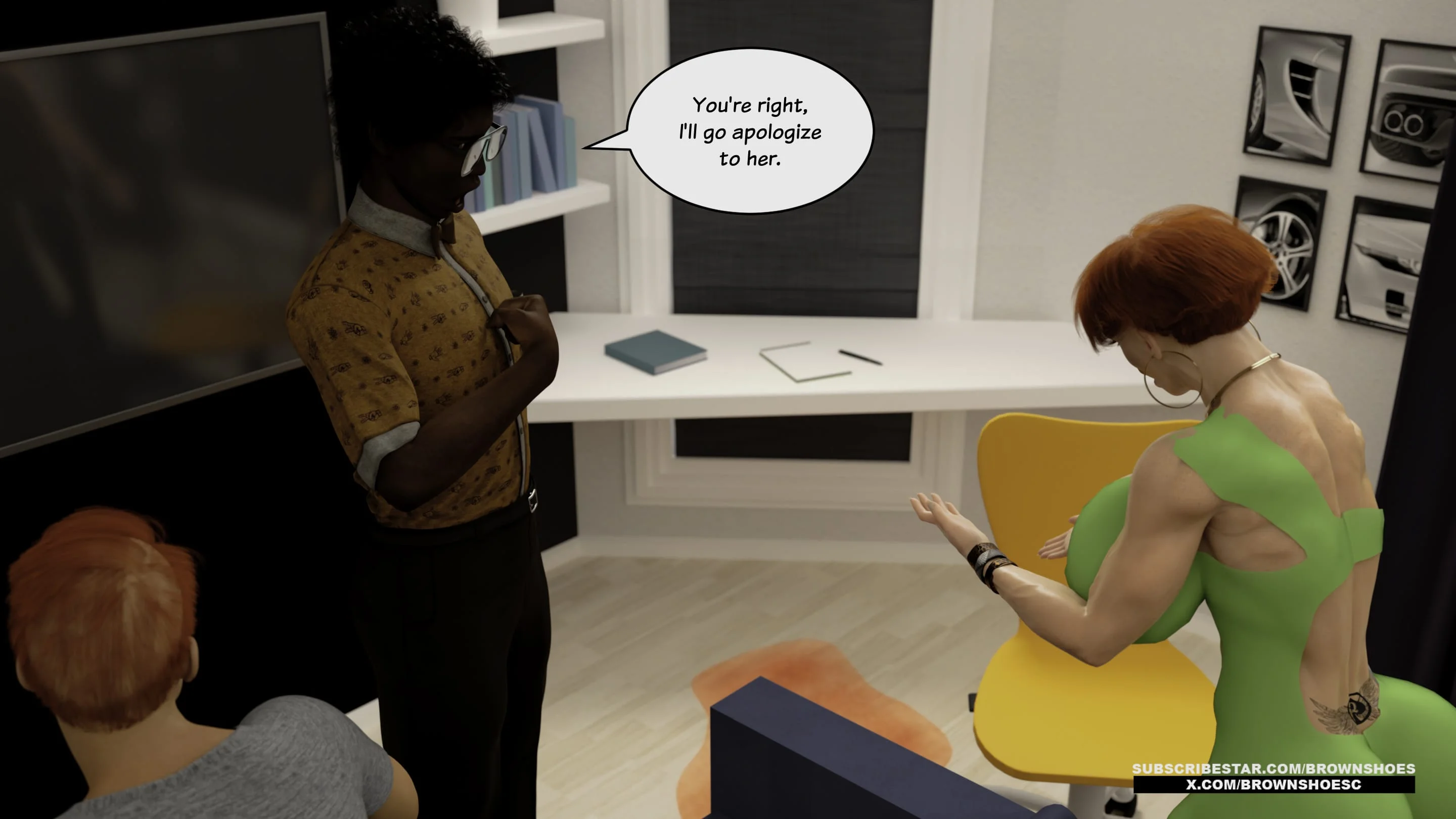 Blacked Home 11-12 [Brown Shoes] - Blacked Home 13 - Page 24