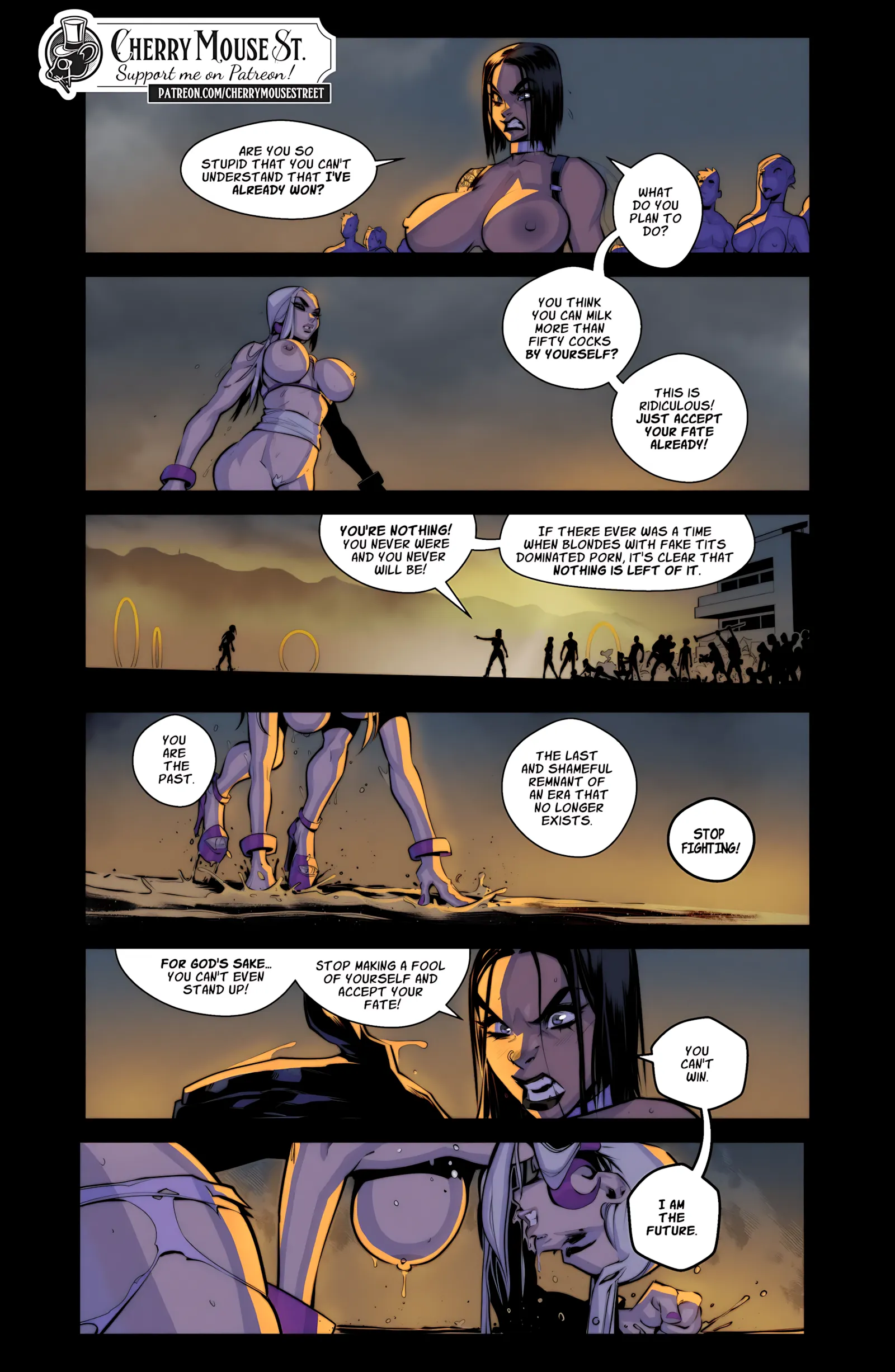 Chloe & Amber: Ragnarok [Cherry Mouse Street] - 2. Chloe & Amber: Ragnarok Part 2 - Page 8