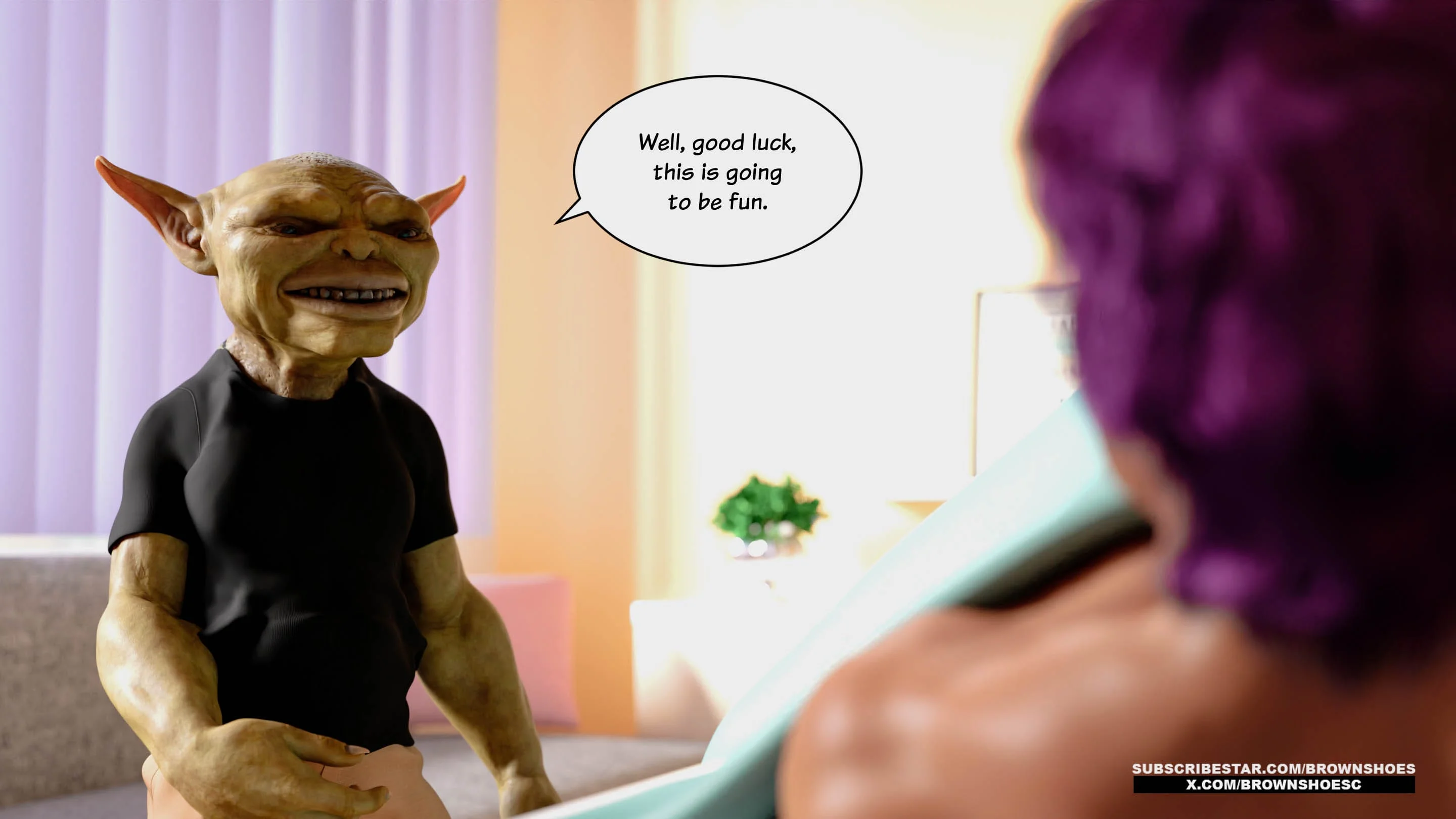 Goblins, Bimbos and Gods [Brown Shoes] - 1 . Goblins, Bimbos And Gods! - Chapter 1 - Page 23