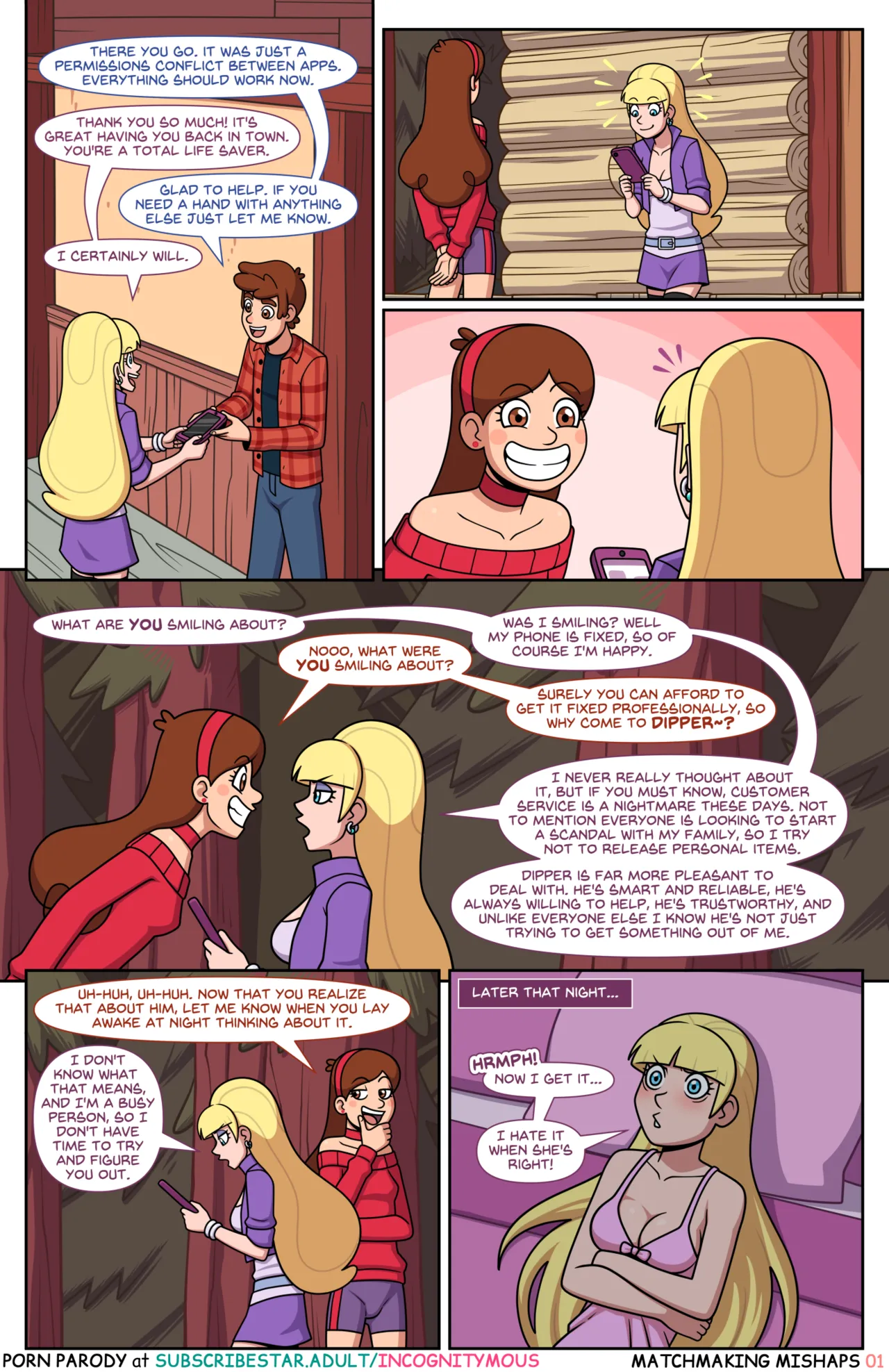 Gravity Falls – Matchmaking Mishaps [Incognitymous] - Gravity Falls - Matchmaking Mishaps - Page 1