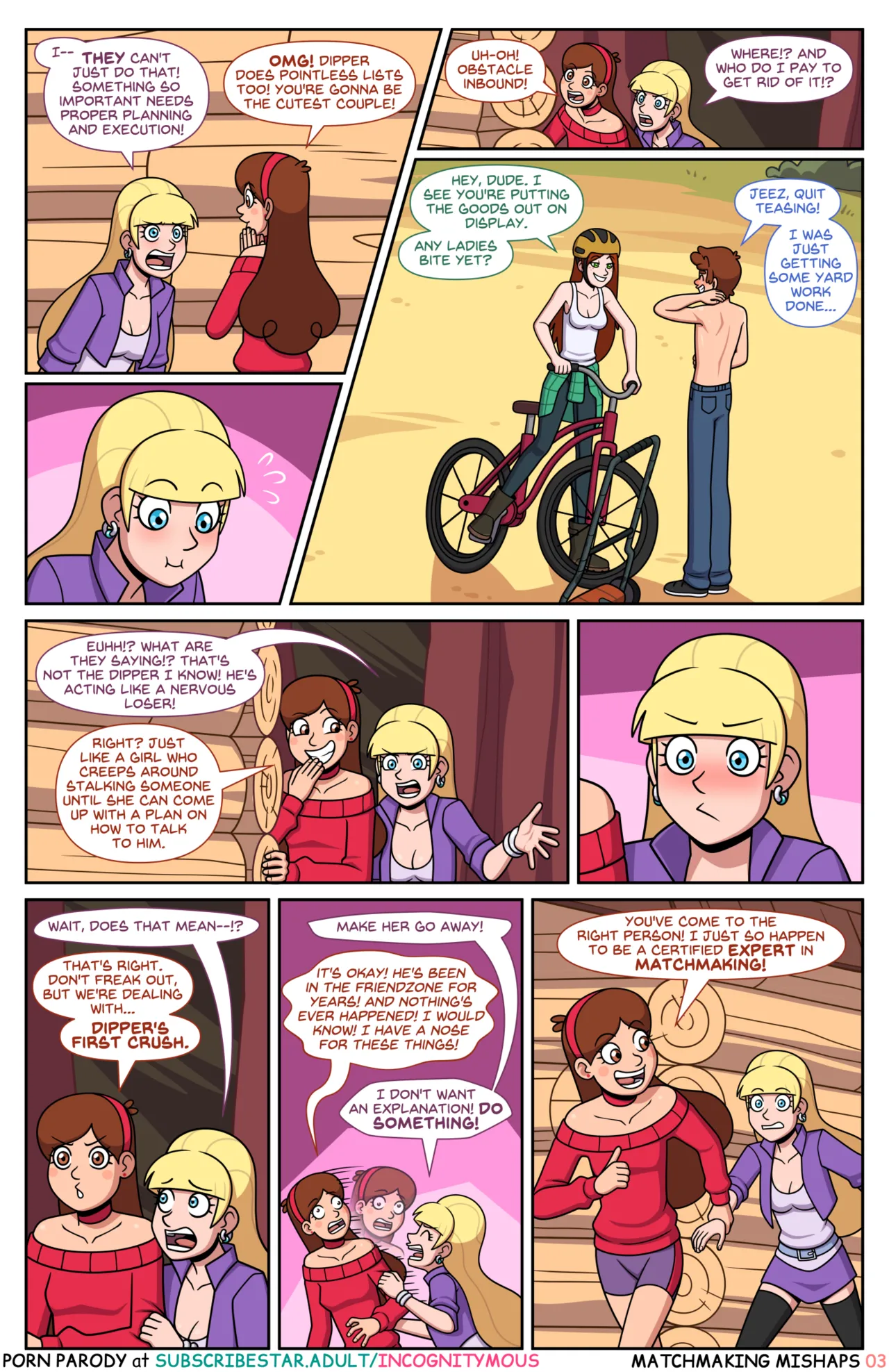 Gravity Falls – Matchmaking Mishaps [Incognitymous] - Gravity Falls - Matchmaking Mishaps - Page 3