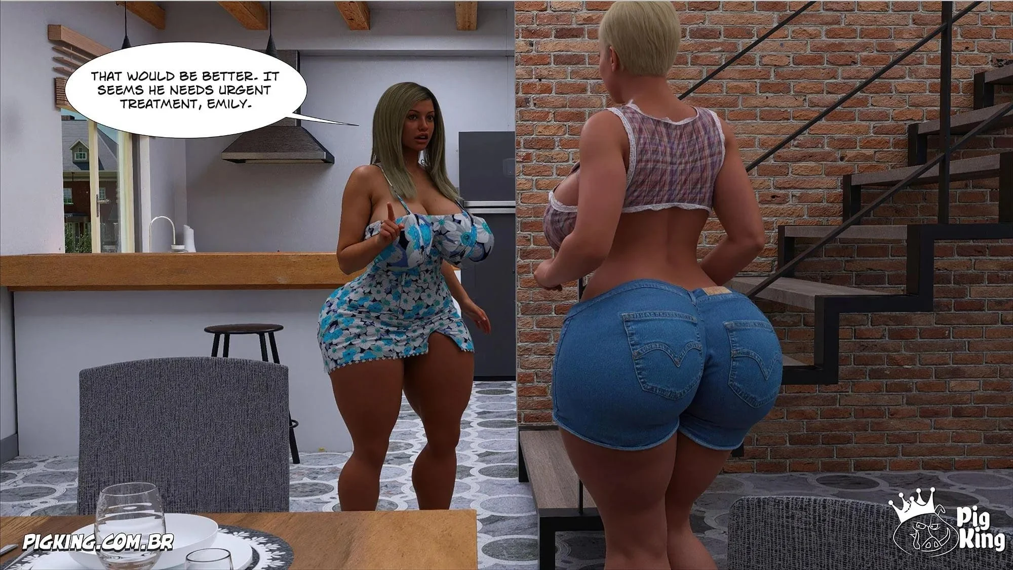 Caroline – Milf [CrazyDad3D] - 18 . Caroline - Chapter 18 [CrazyDad3D] - Page 3