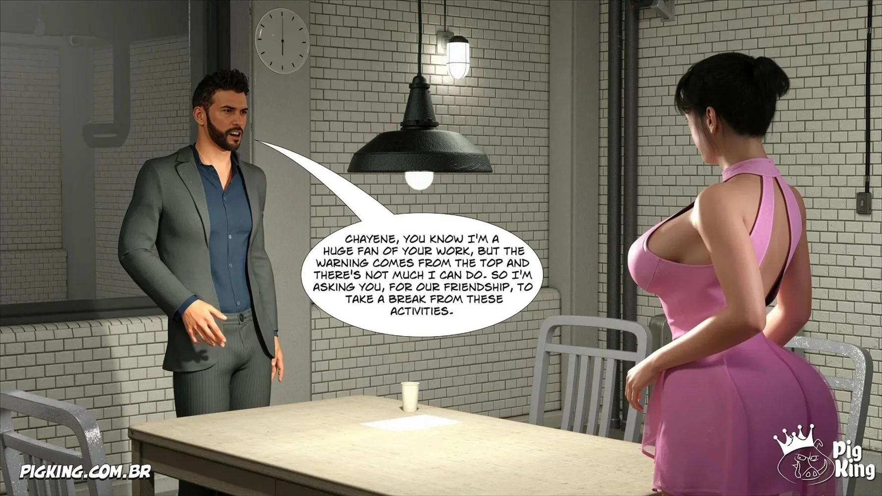 Caroline 21 [CrazyDad3D] - Chayene [CrazyDad3D] Chayene 8 - [CrazyDad3D] Free - All Porn Comics - Ch.008 - Page 3