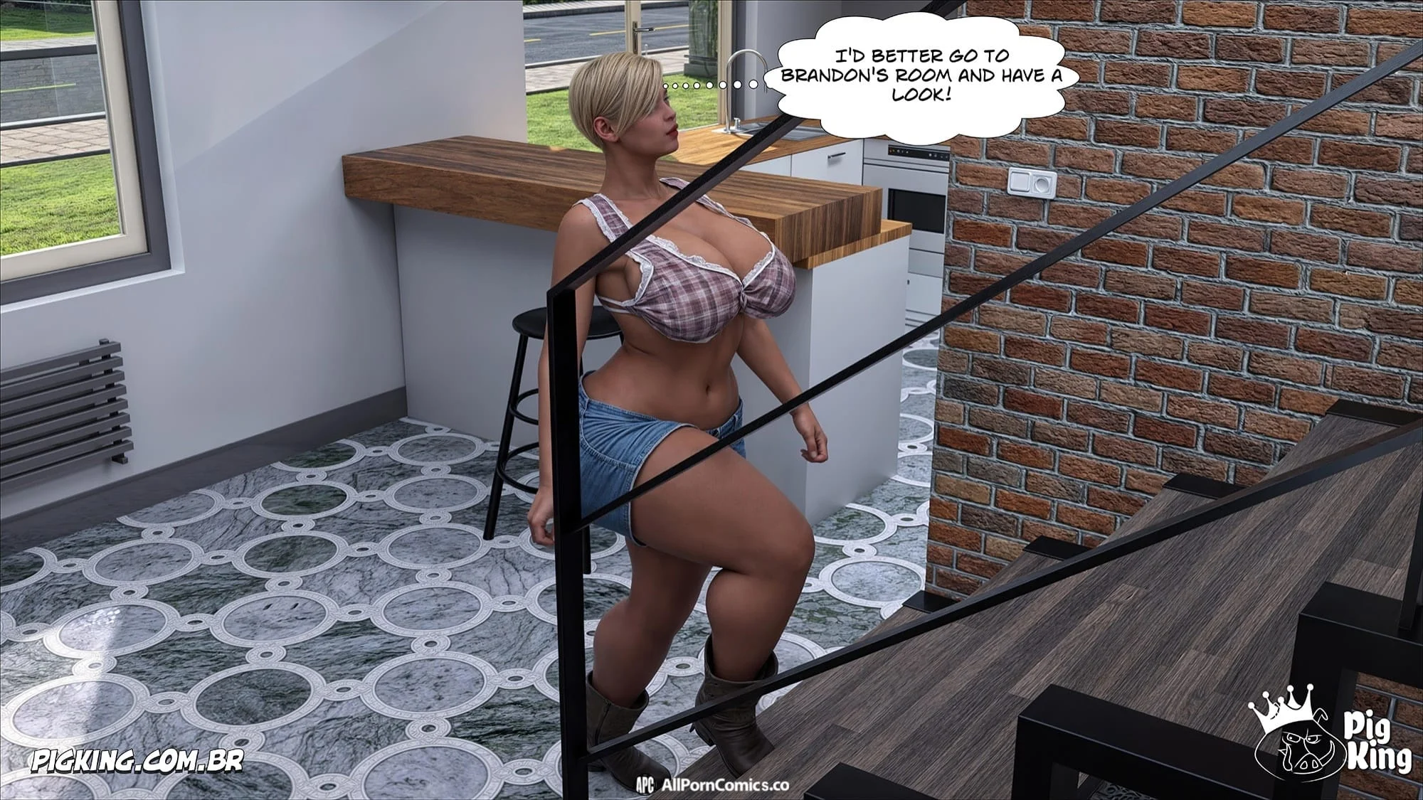 Caroline – Milf [CrazyDad3D] - 13 . Caroline - Chapter 13 [CrazyDad3D] - Page 48