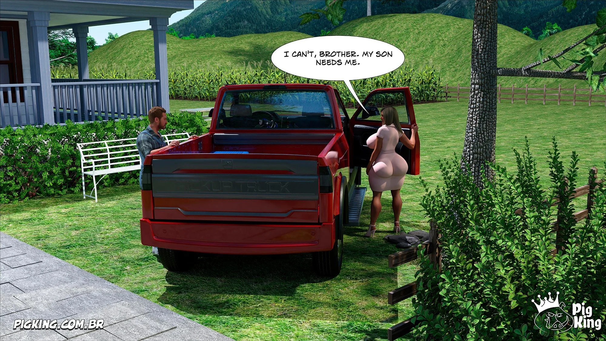 Caroline – Milf [CrazyDad3D] - 1 . Caroline - Chapter 1 [CrazyDad3D] - Page 55