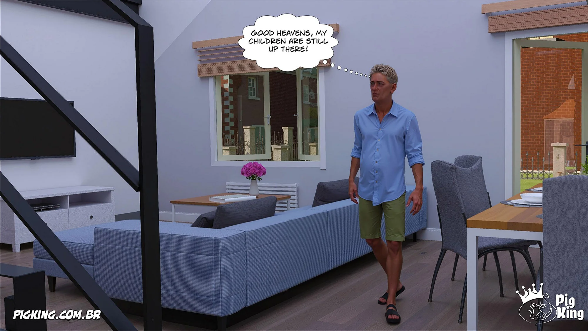 Caroline 21 [CrazyDad3D] - 24 . Caroline - Chapter 24 [CrazyDad3D] - Page 57