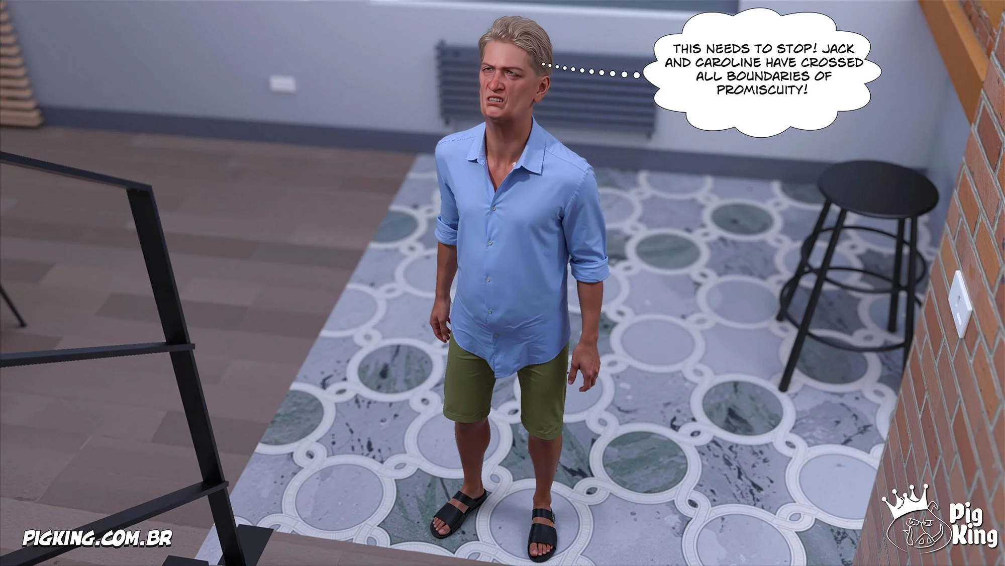 Caroline 21 [CrazyDad3D] - 24 . Caroline - Chapter 24 [CrazyDad3D] - Page 74