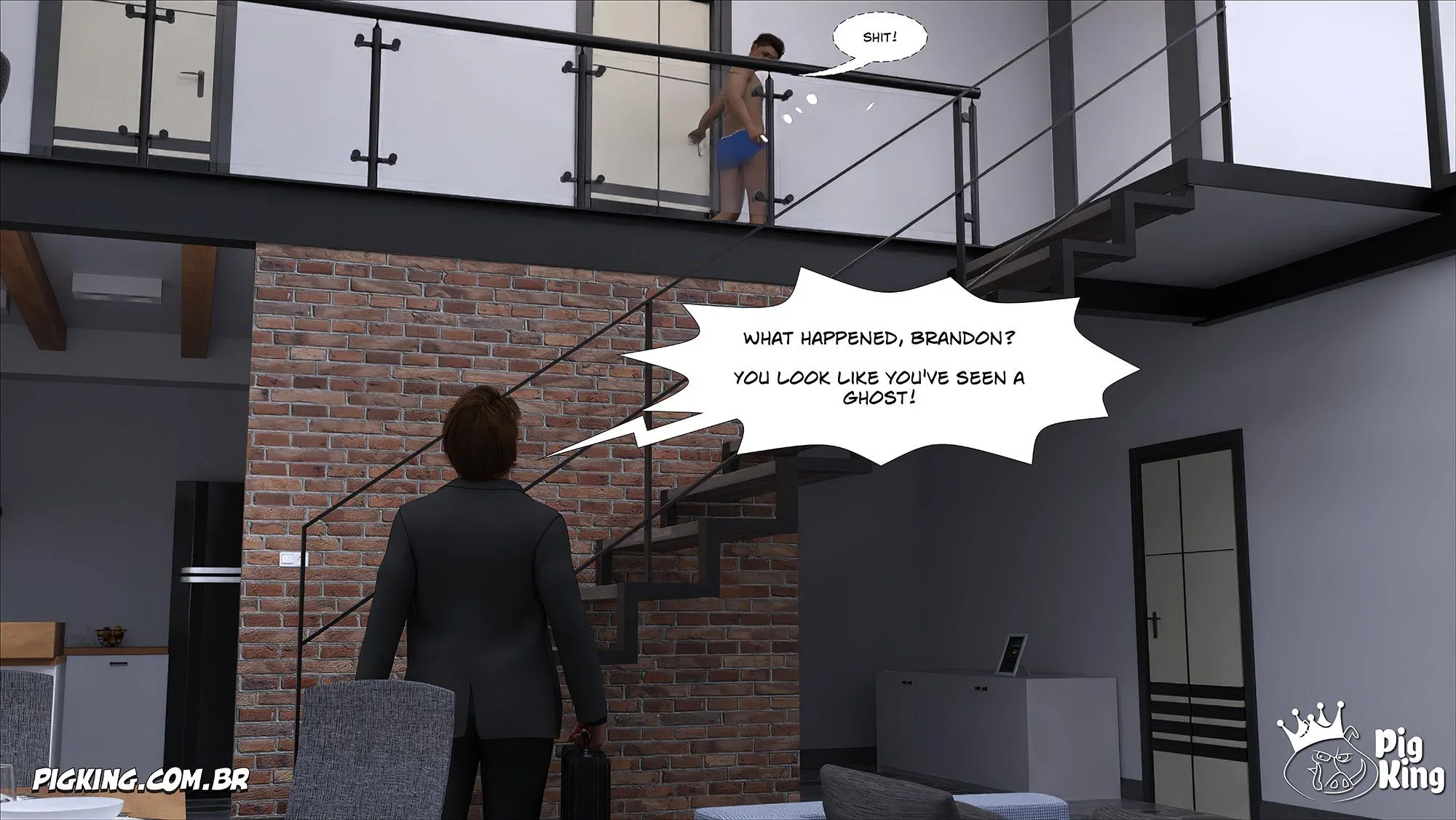 Caroline – Milf [CrazyDad3D] - 3 . Caroline - Chapter 3 [CrazyDad3D] - Page 12