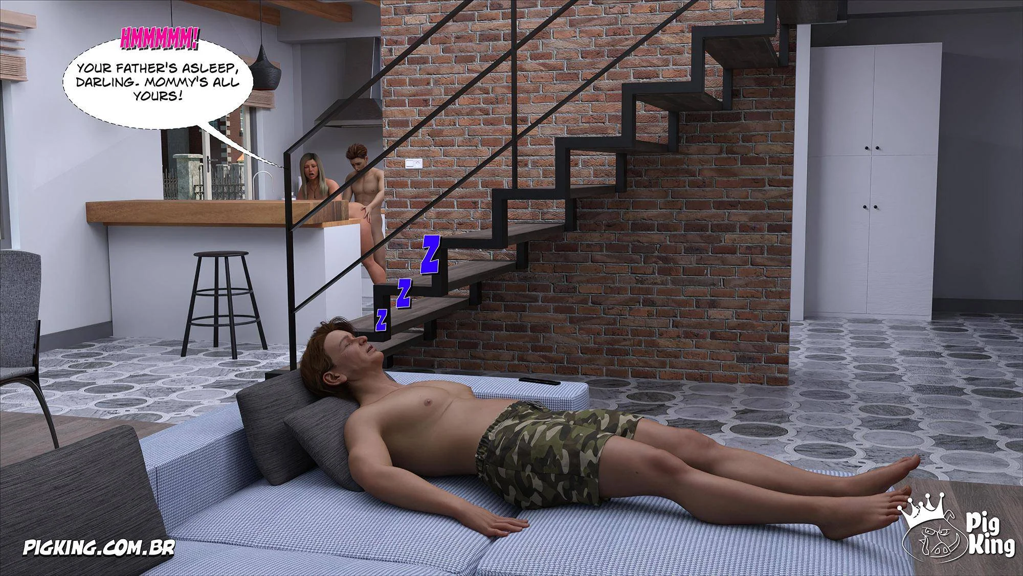 Caroline – Milf [CrazyDad3D] - 6 . Caroline - Chapter 6 [CrazyDad3D] - Page 54