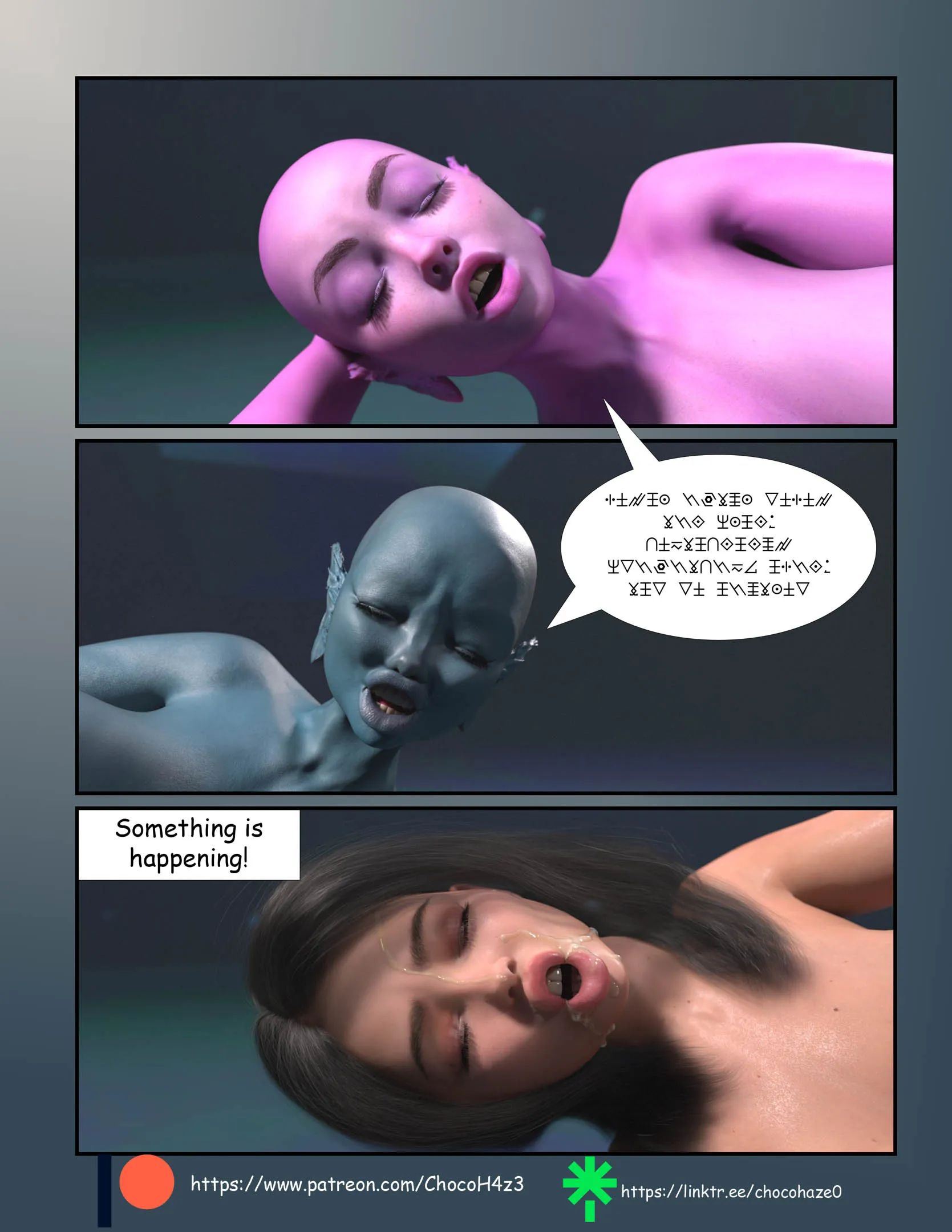 Futa Breeders From Outer Space - 3a . Futa Breeders From Outer Space - Chapter 3 [ChocoHaze] - Page 36