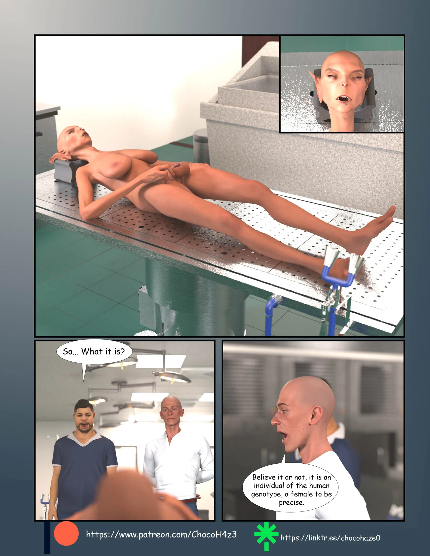 Futa Breeders From Outer Space - 3a . Futa Breeders From Outer Space - Chapter 3 [ChocoHaze] - Page 45
