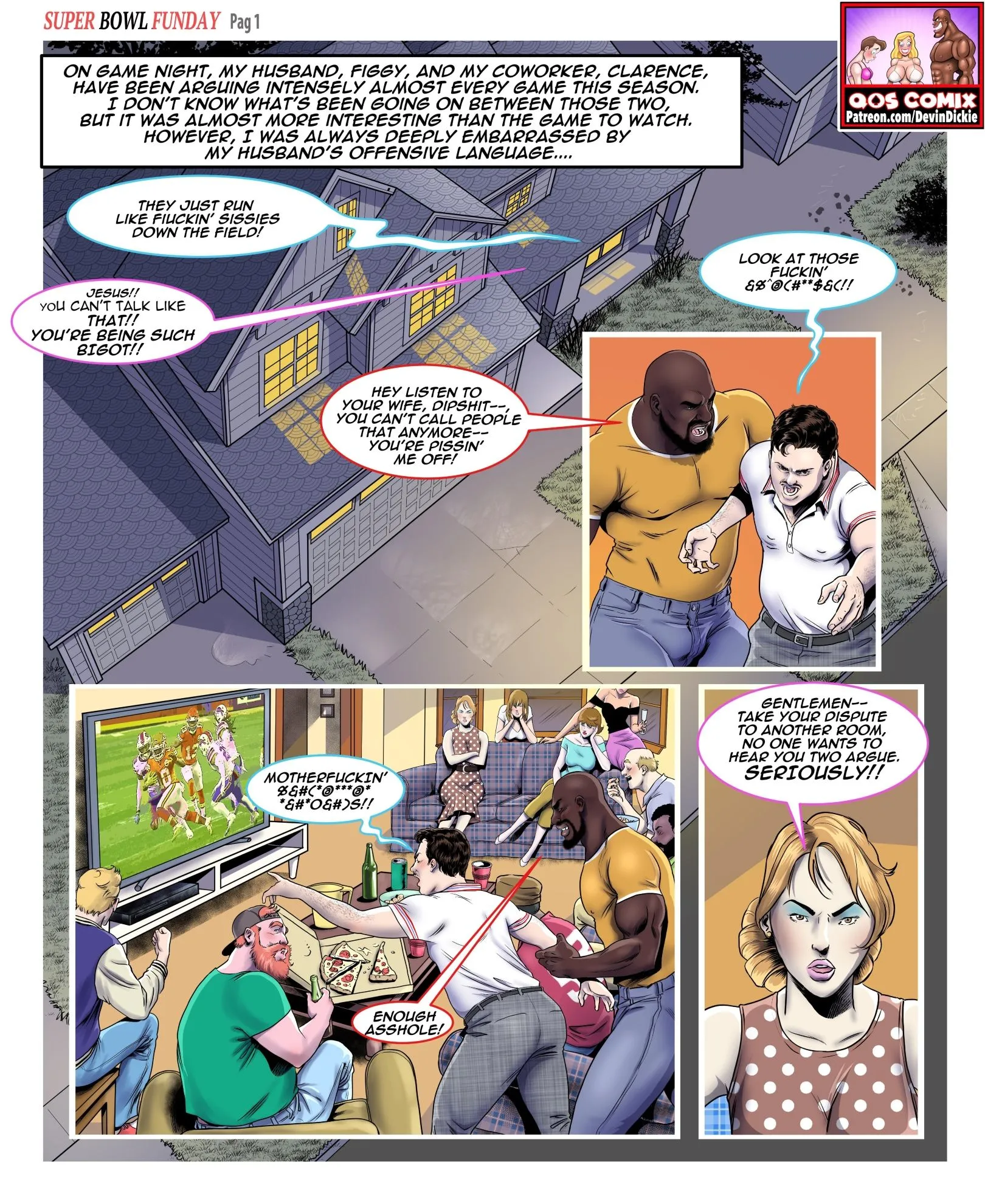 Superbowl Funday [Devin Dickie] - 1. Superbowl Funday - Chapter 1 - Page 2