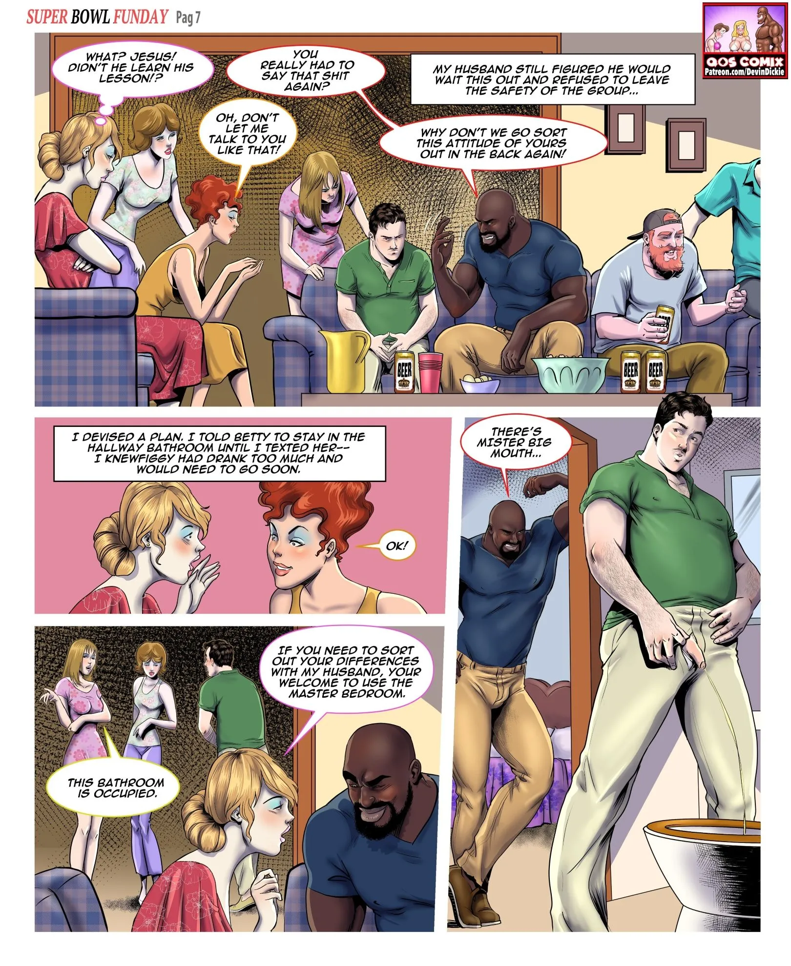 Superbowl Funday [Devin Dickie] - 1. Superbowl Funday - Chapter 1 - Page 8